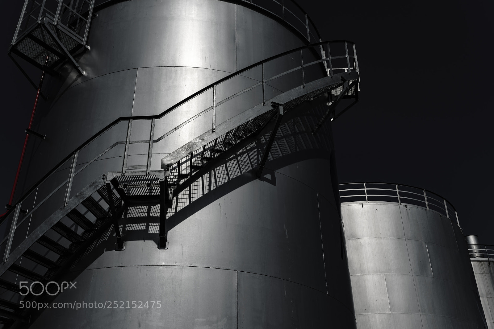 Sony a7R III sample photo. Oil tank photography
