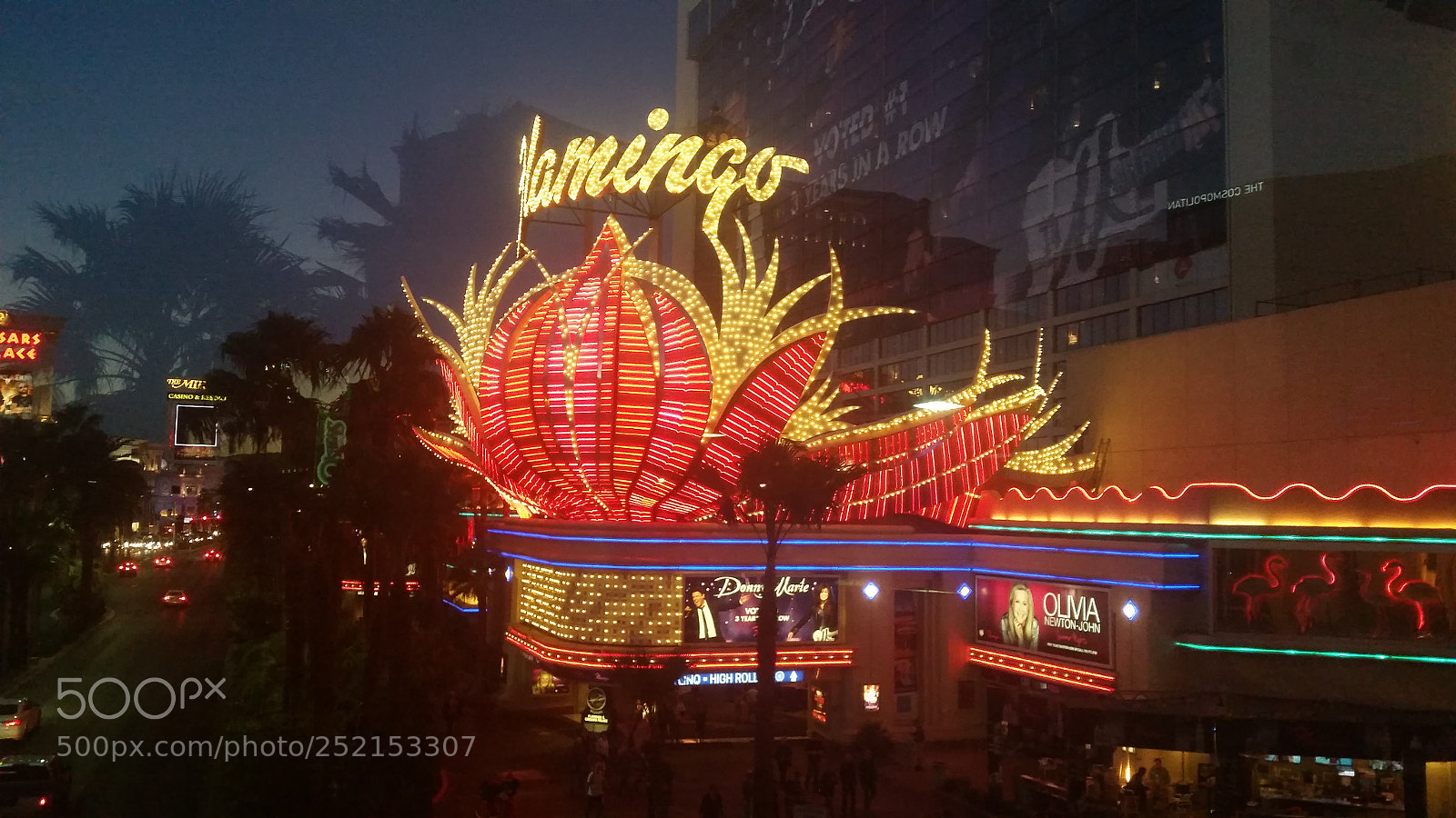 Samsung Galaxy S5 sample photo. Flamingo casino photography