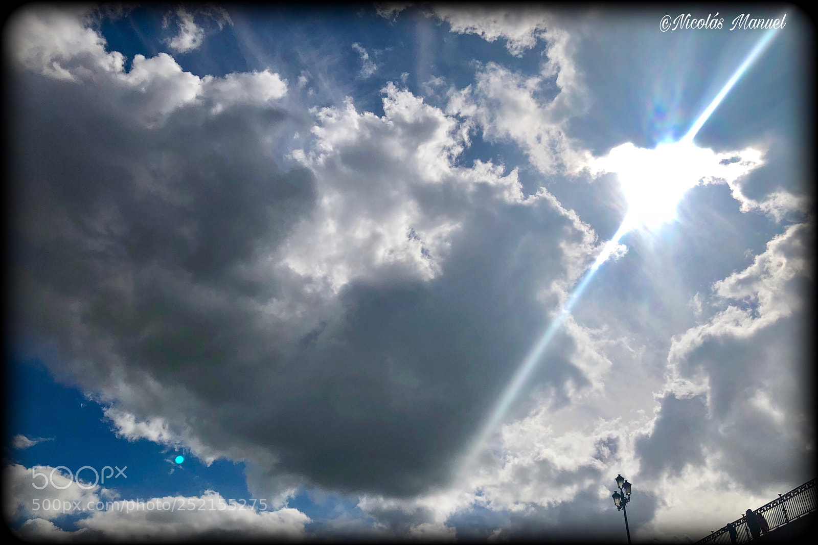 Apple iPhone X sample photo. Cielo sevillano  photography