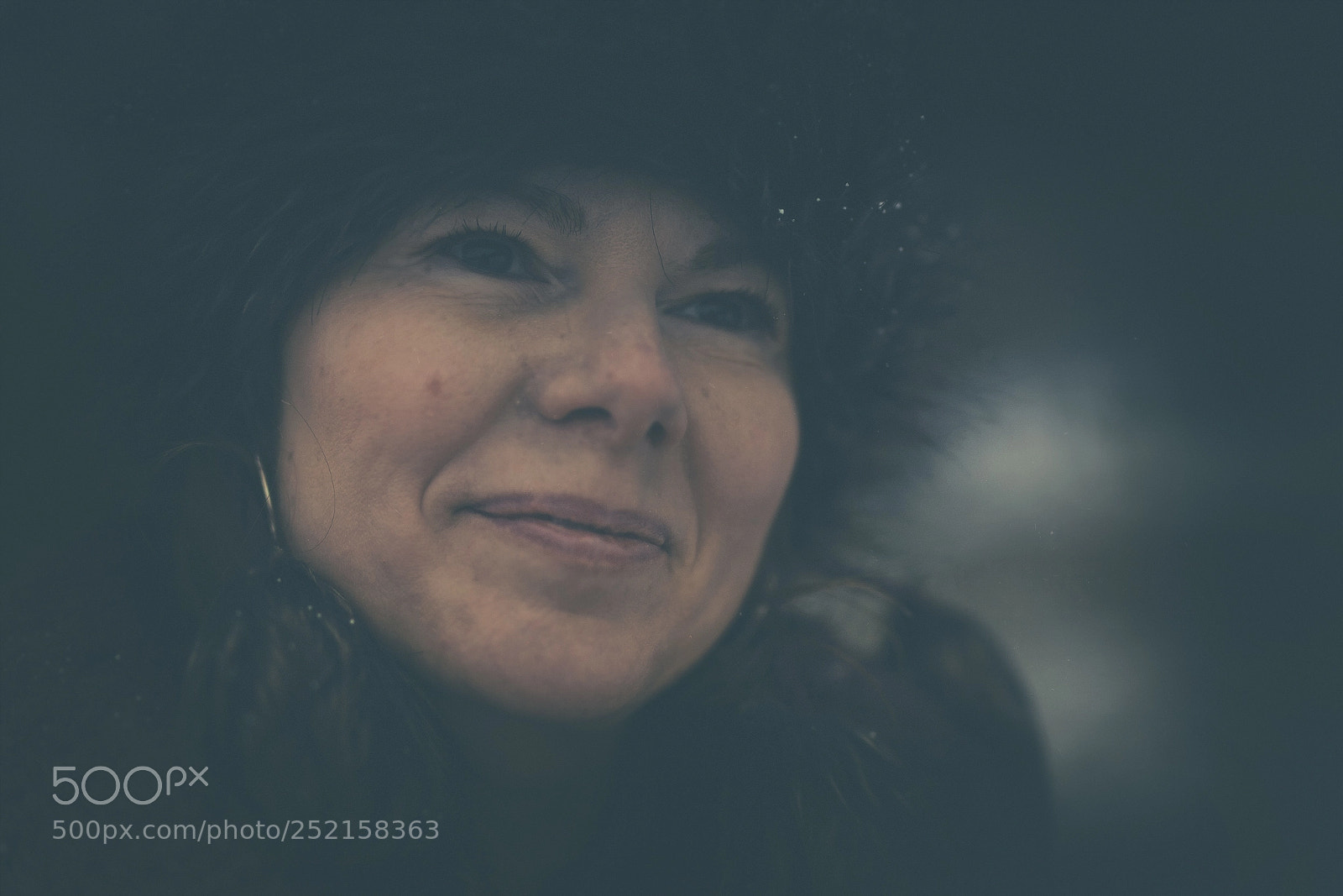Canon EOS 5D Mark II sample photo. Blue winter evening photography