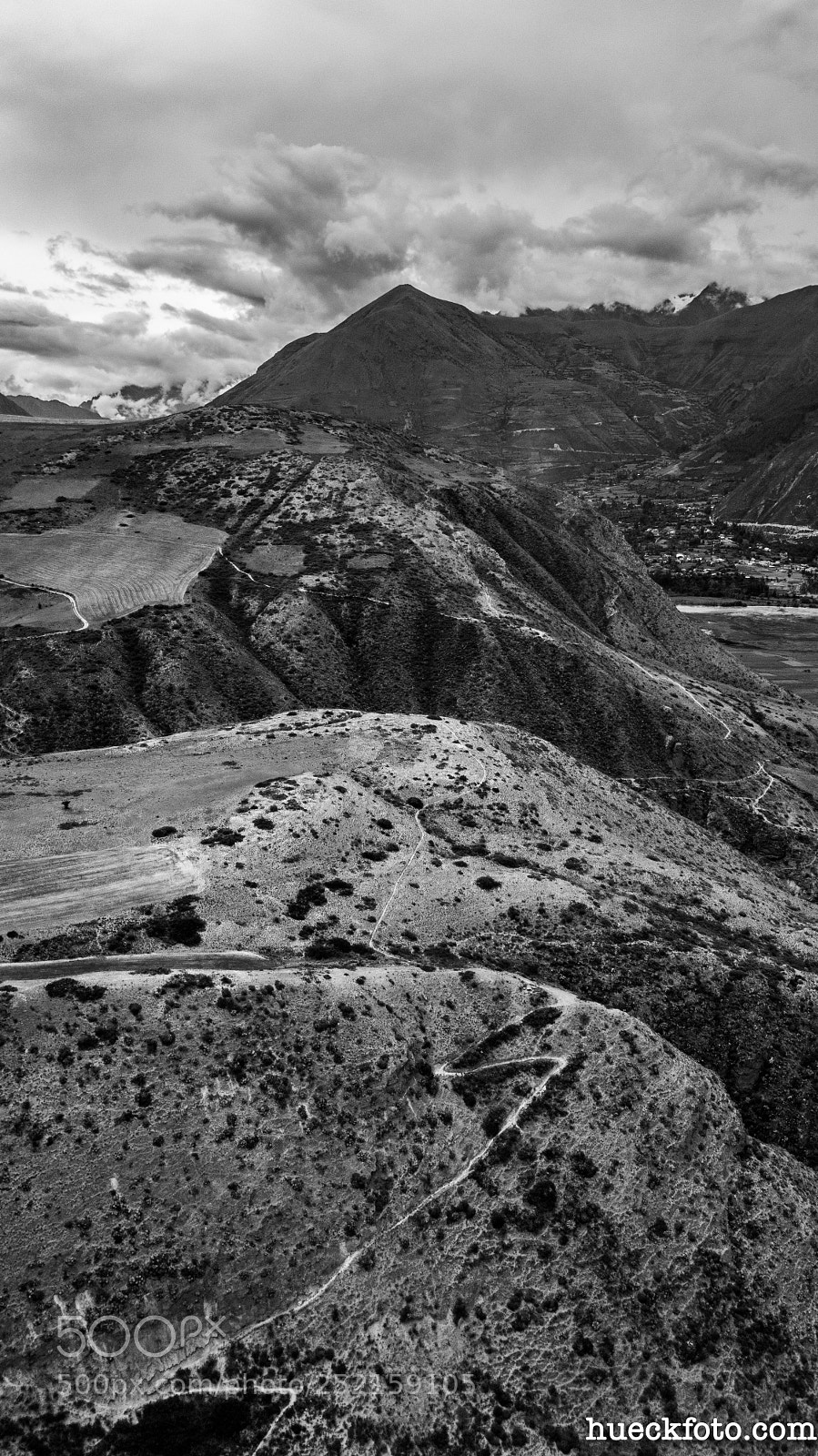 DJI FC220 sample photo. Maras salt mines photography