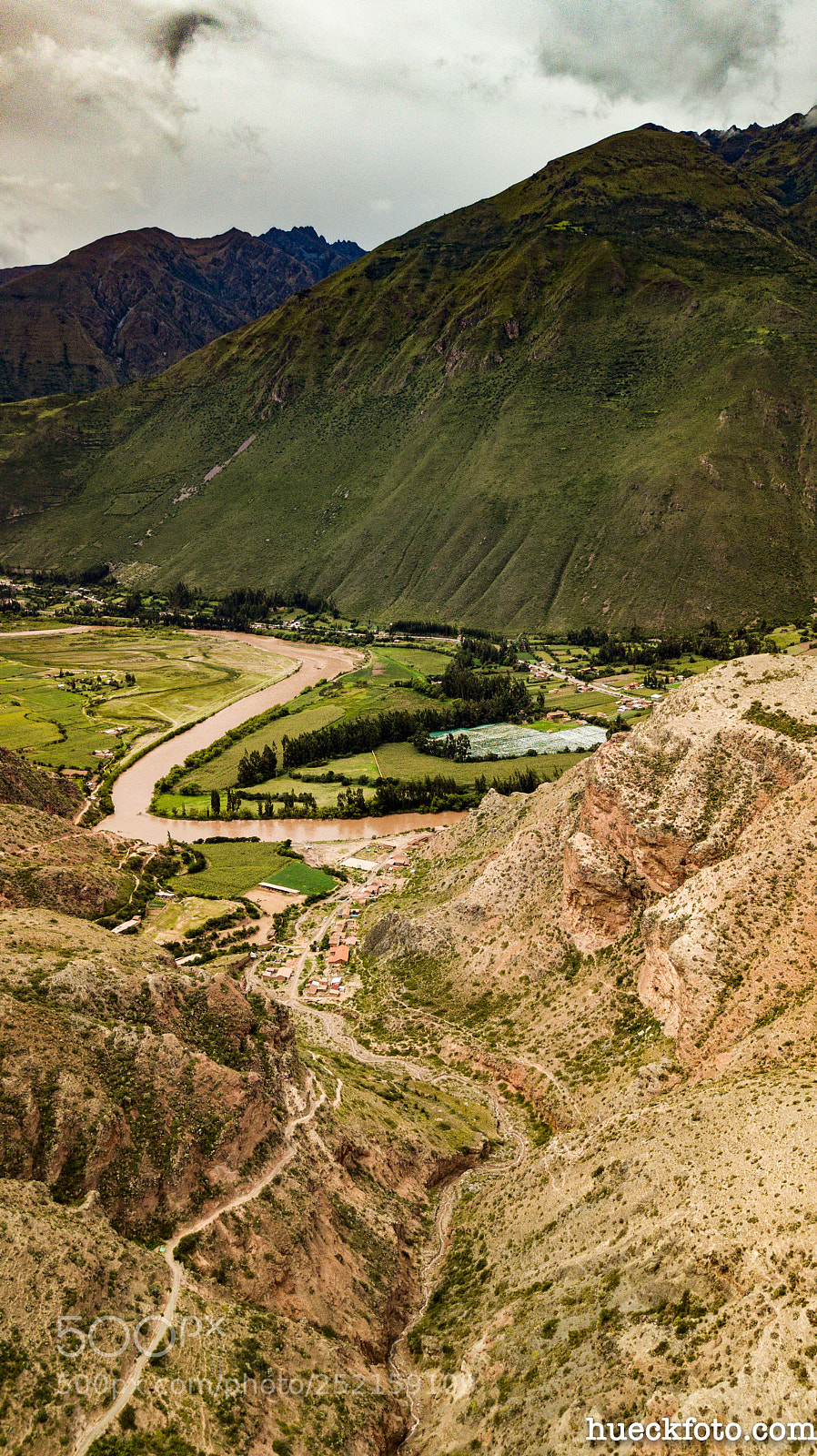 DJI FC220 sample photo. Maras salt mines photography