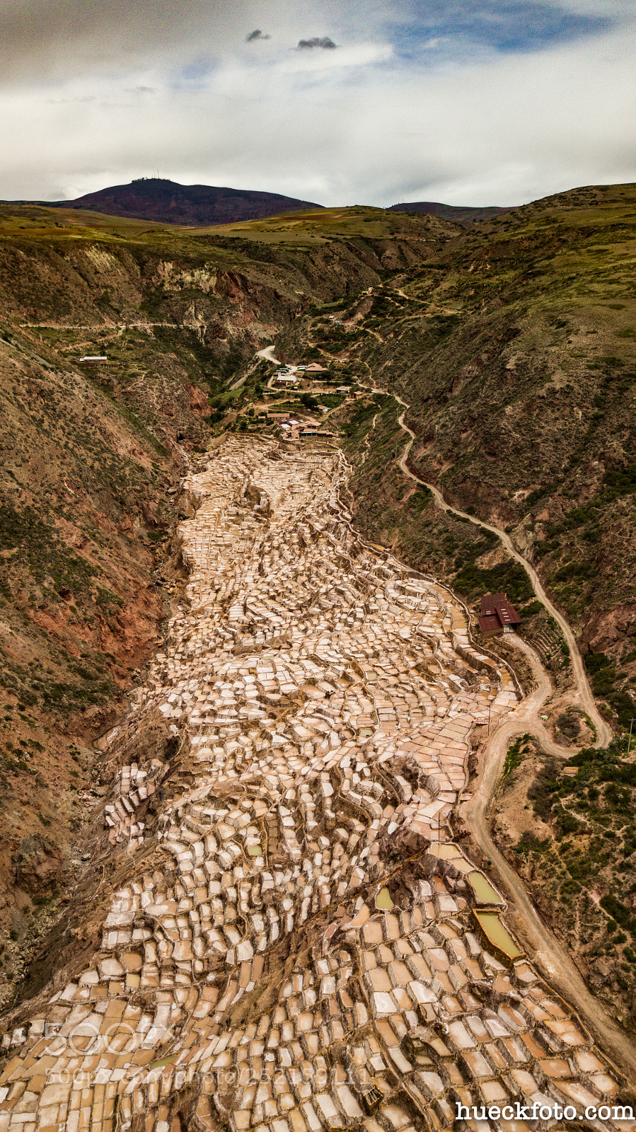 DJI FC220 sample photo. Maras salt mines photography