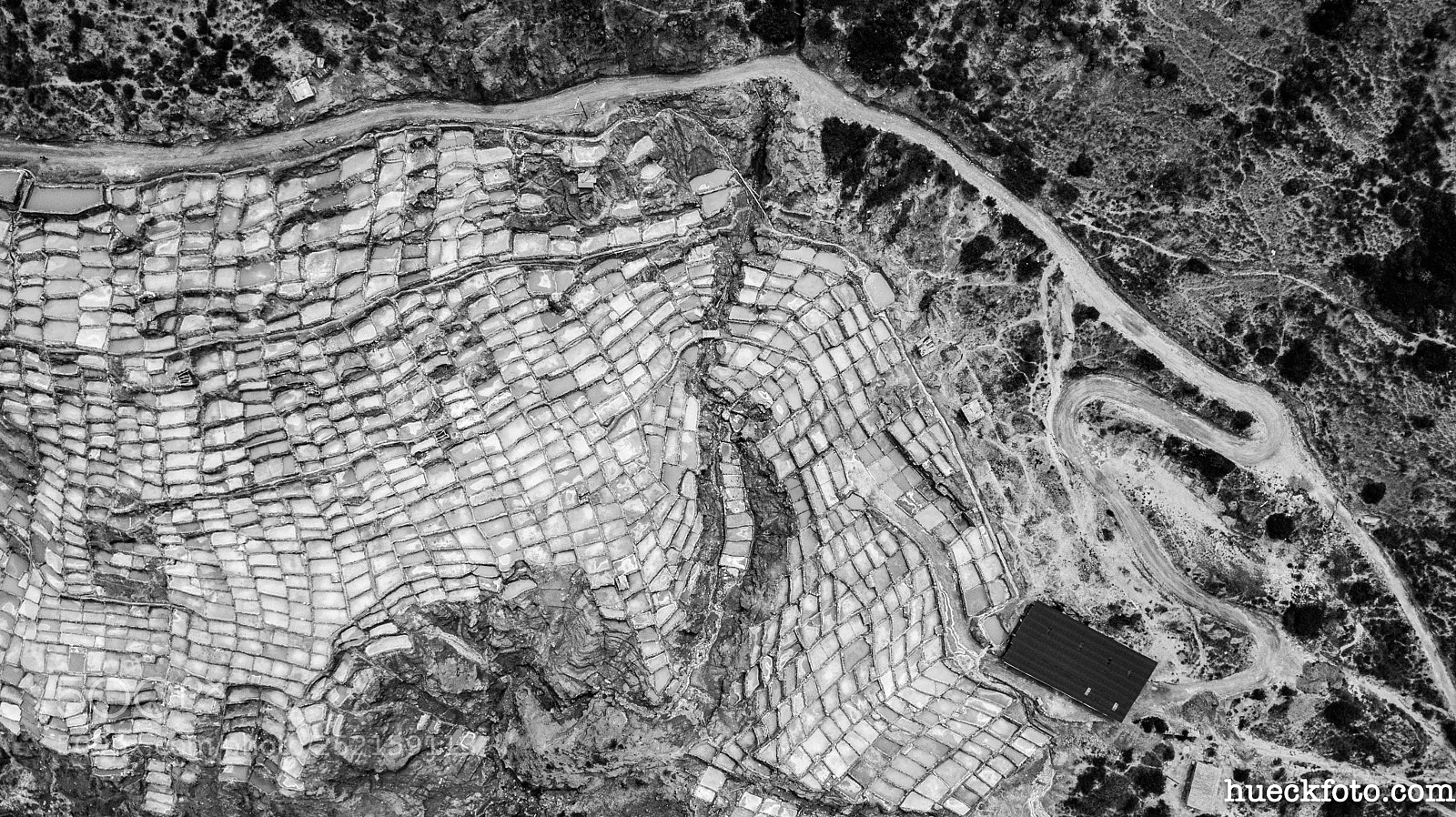 DJI FC220 sample photo. Maras salt mines photography