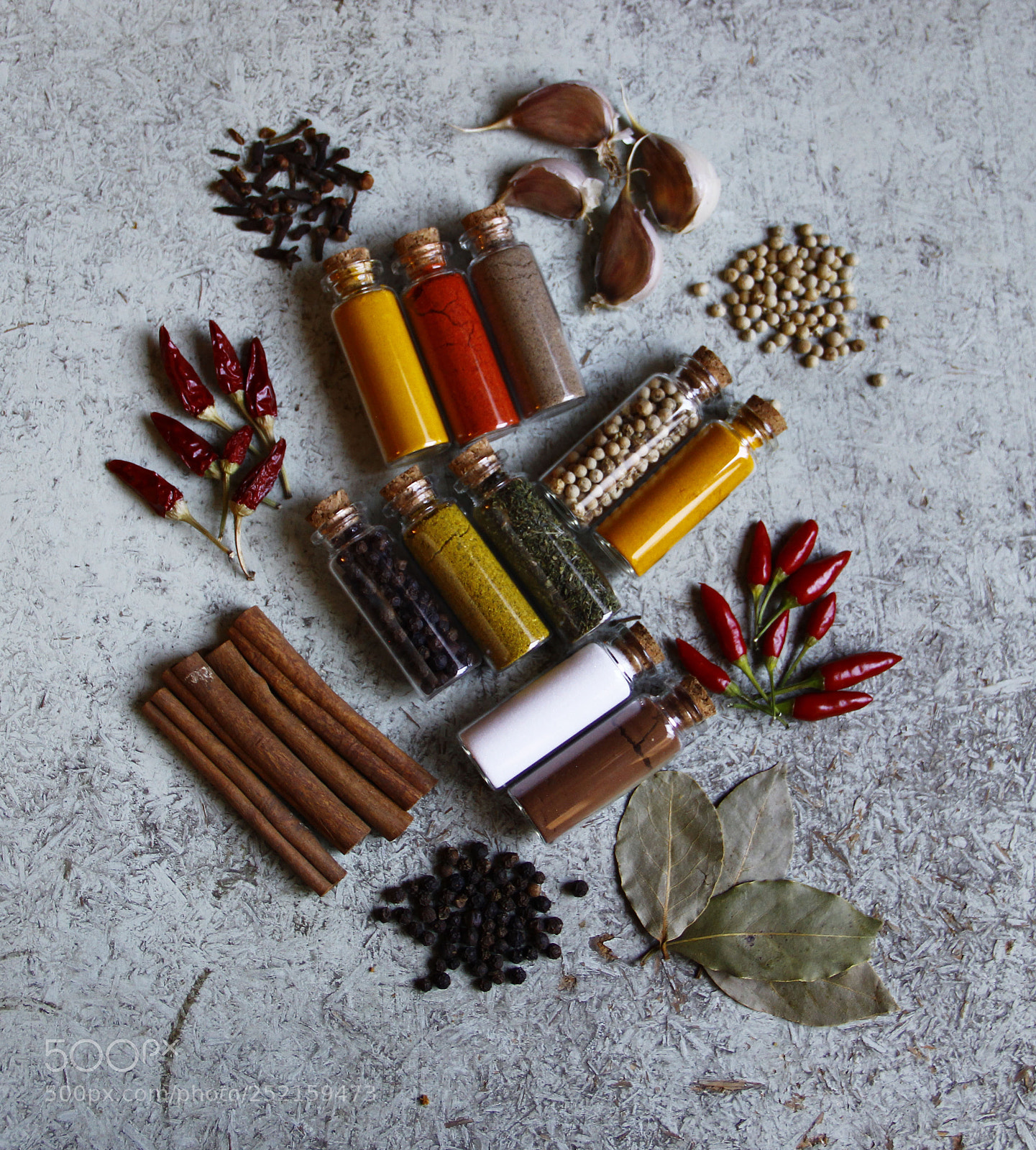 Canon EOS 600D (Rebel EOS T3i / EOS Kiss X5) sample photo. Spices in jars photography
