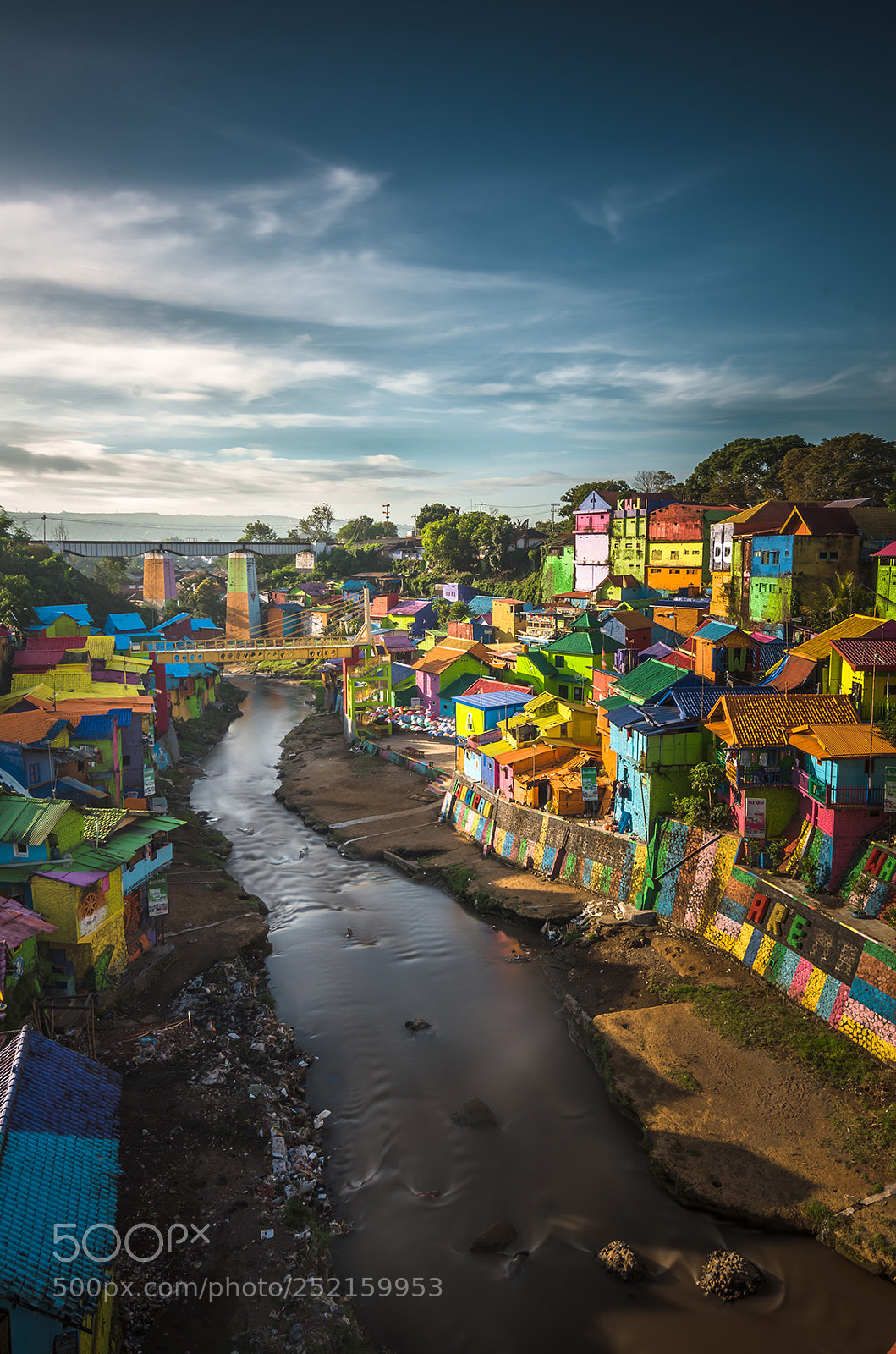 Nikon D7000 sample photo. Colourful village photography