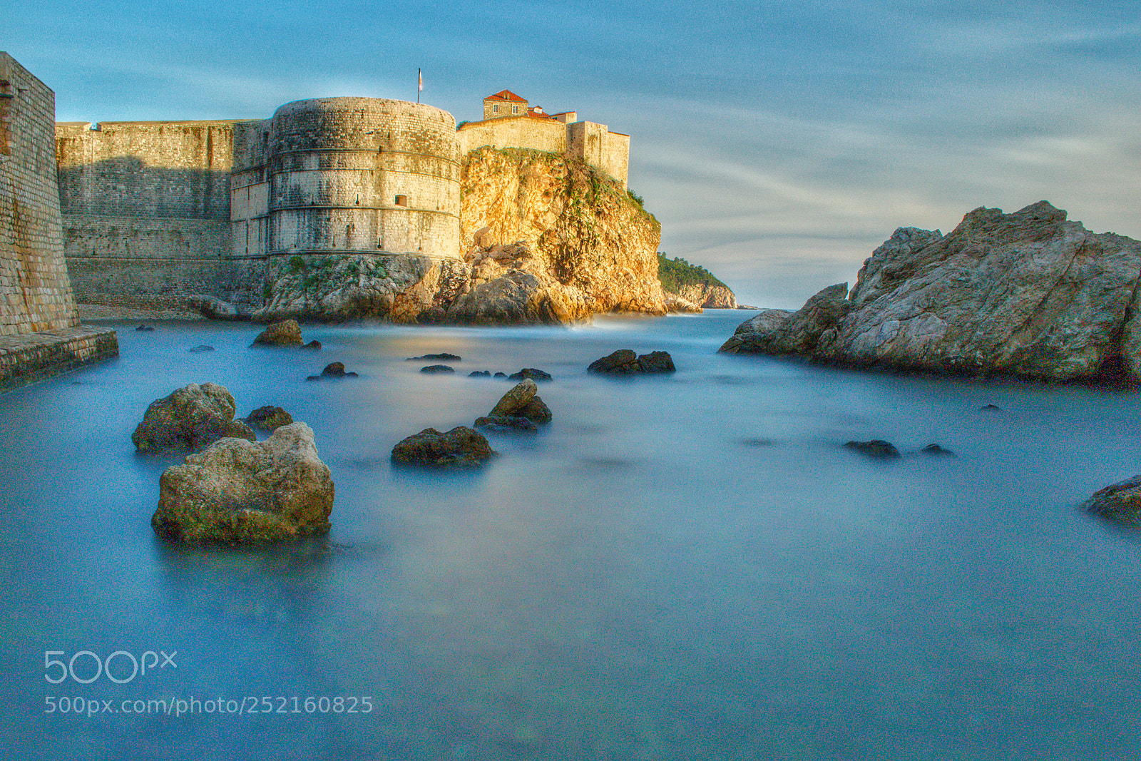 Canon EOS 70D sample photo. Dubrovnik castle walls photography