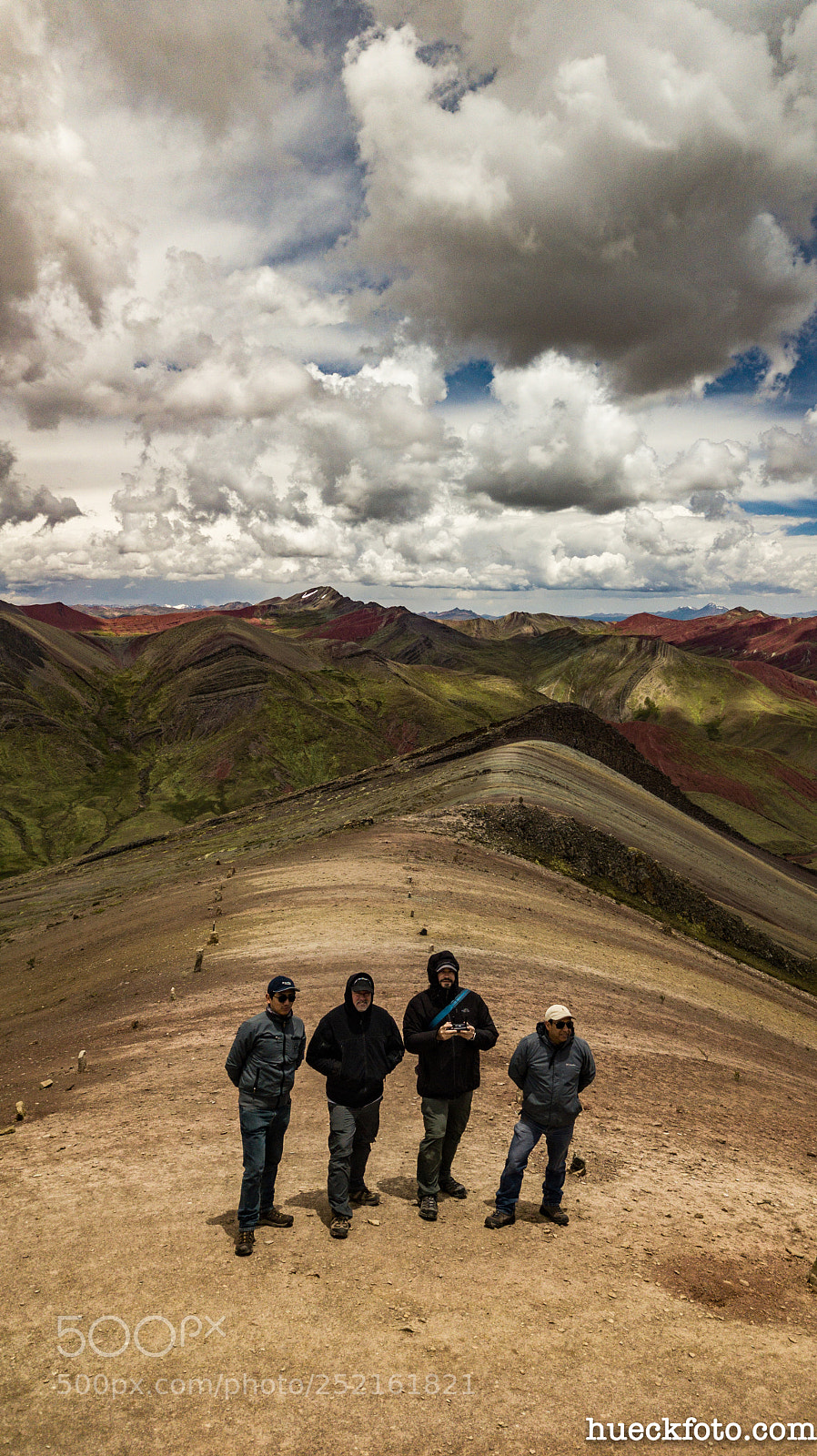 DJI FC220 sample photo. Palccoyo colored mountains dji photography