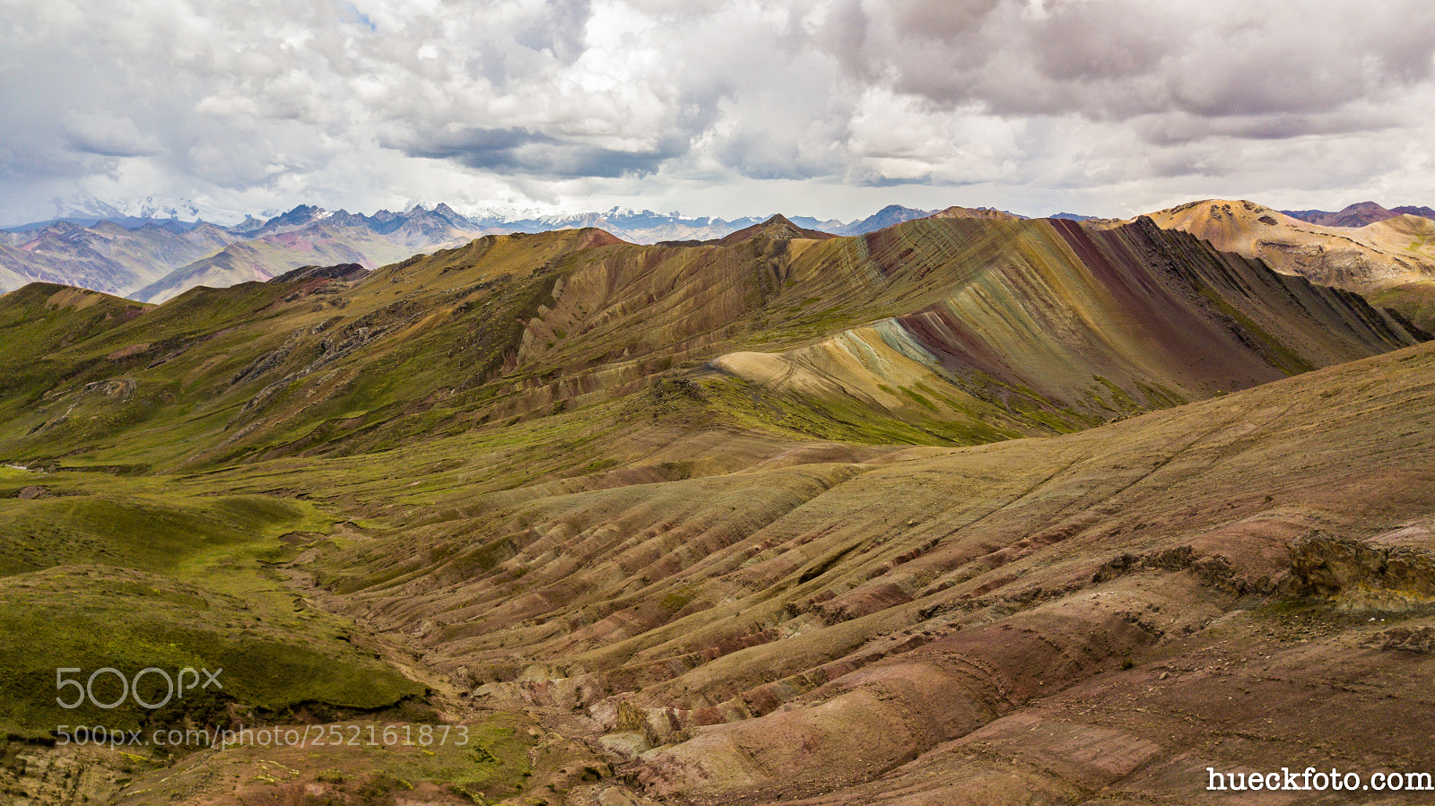 DJI FC220 sample photo. Palccoyo colored mountains dji photography