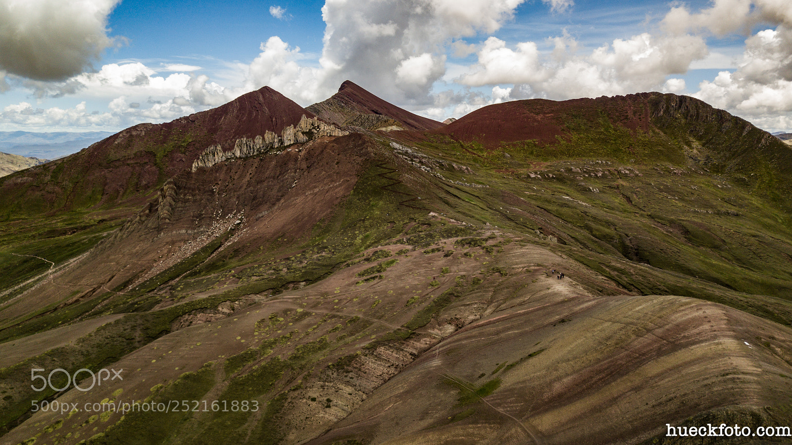 DJI FC220 sample photo. Palccoyo colored mountains dji photography