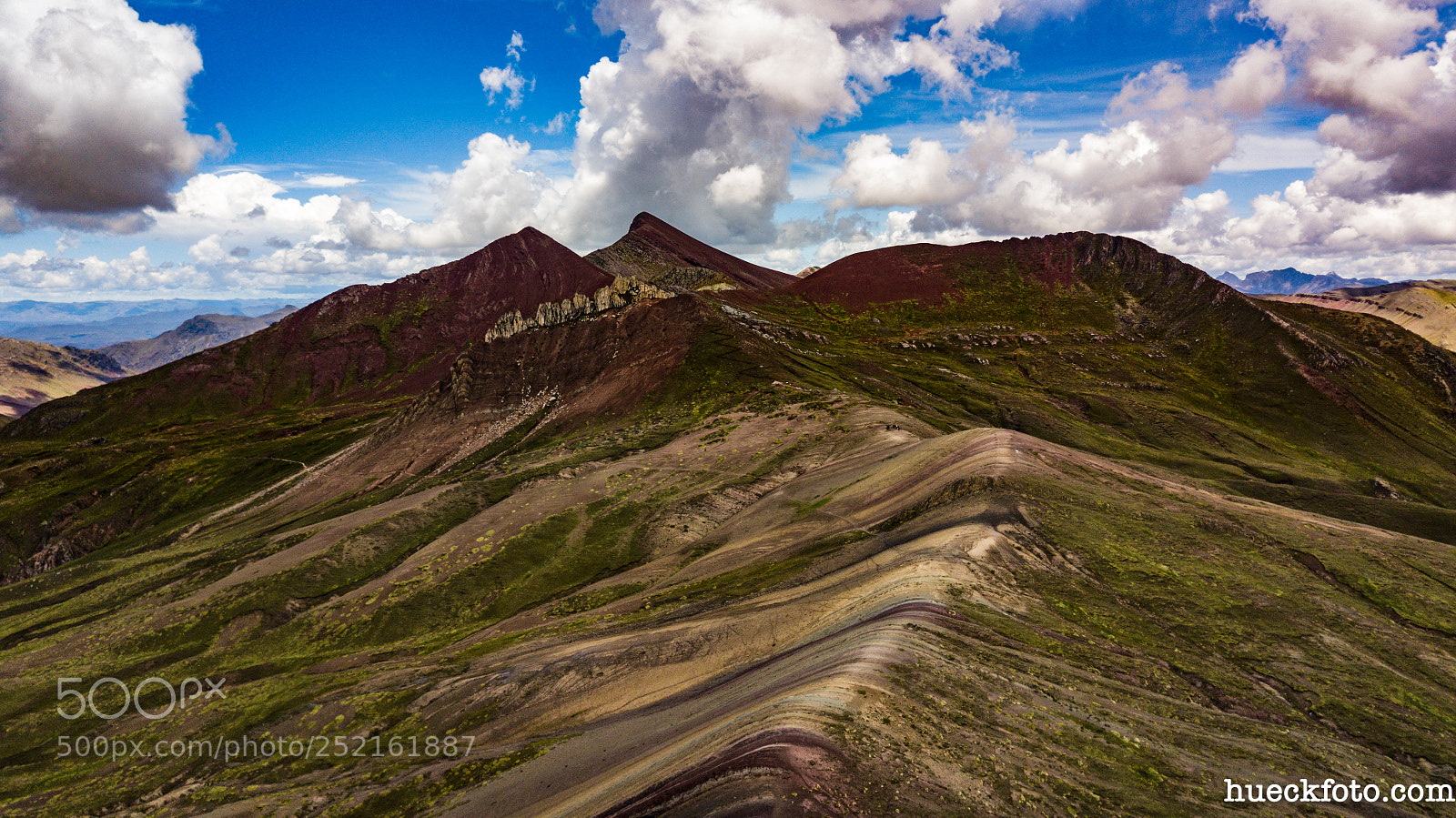 DJI FC220 sample photo. Palccoyo colored mountains dji photography