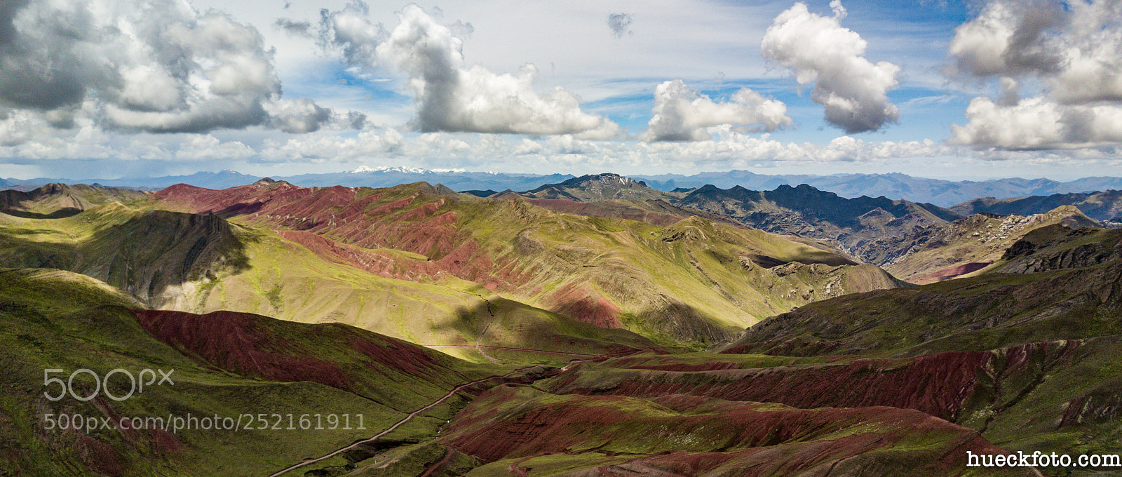 DJI FC220 sample photo. Palccoyo colored mountains dji photography