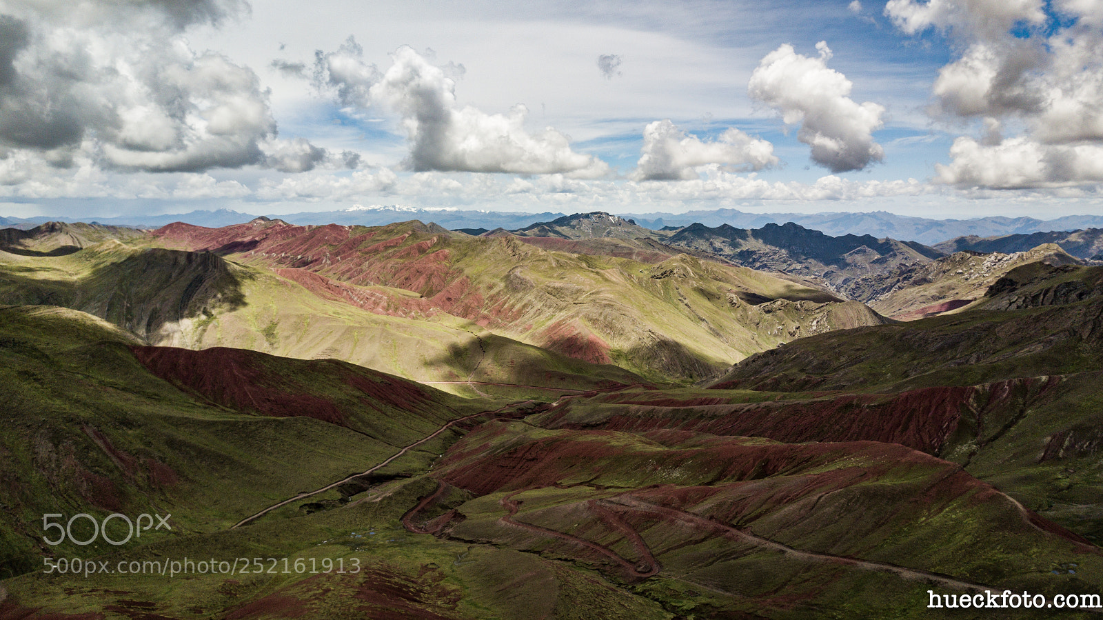 DJI FC220 sample photo. Palccoyo colored mountains dji photography