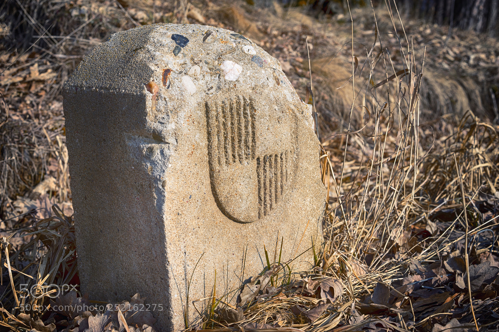 Sony a7 sample photo. Old bavarian border stone photography