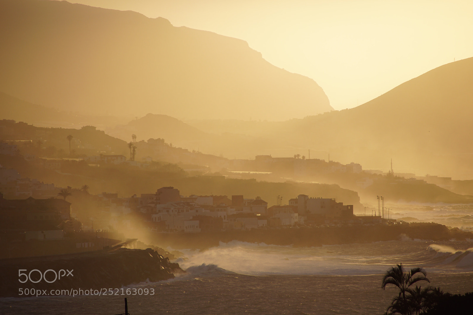 Sony SLT-A68 sample photo. Sunset teneriffa photography