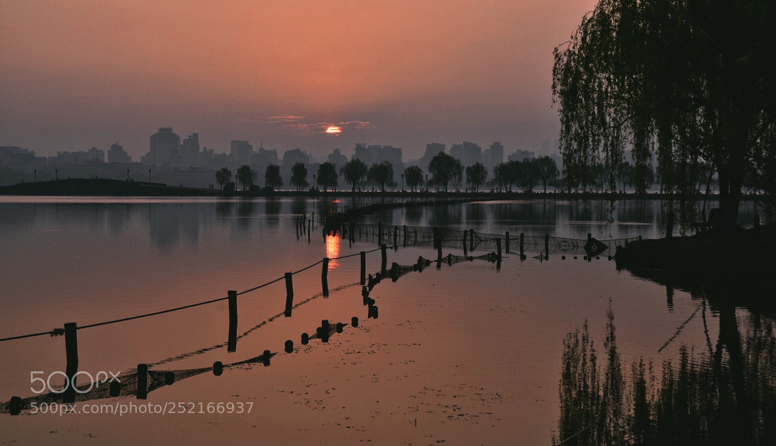Nikon D5500 sample photo. Sunrise at lake photography