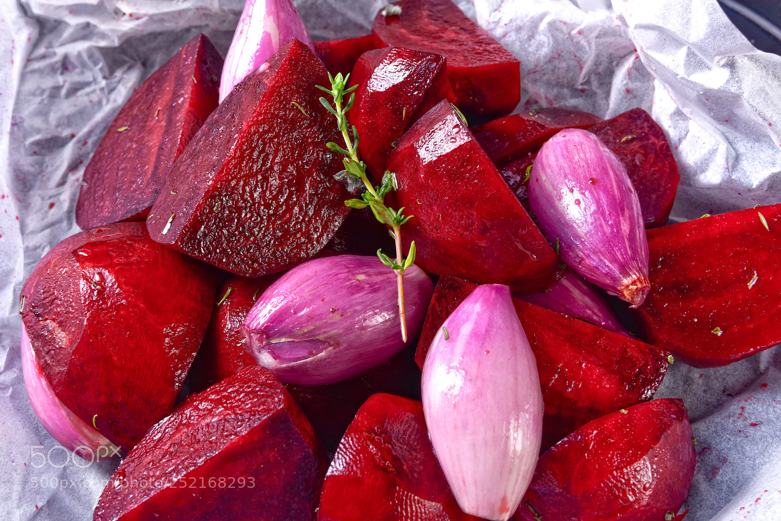 Nikon D810 sample photo. Oven baked red beets photography