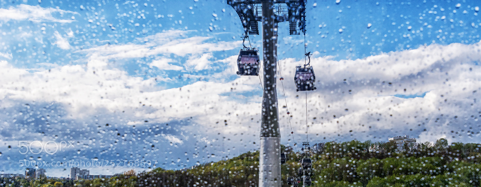 Sony ILCA-77M2 sample photo. Berlin gondola lift in photography