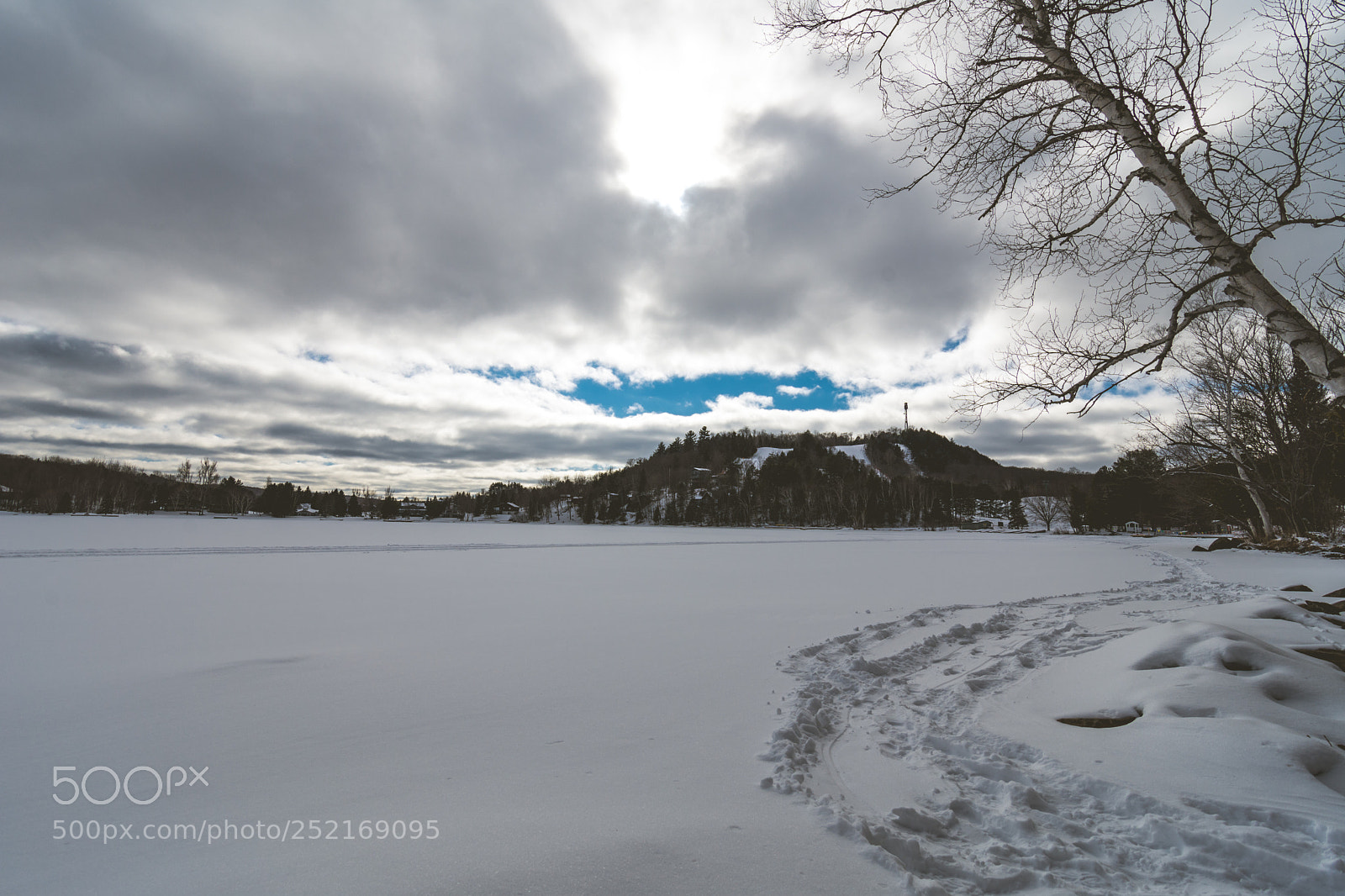 Nikon D7200 sample photo. Frozen lake photography
