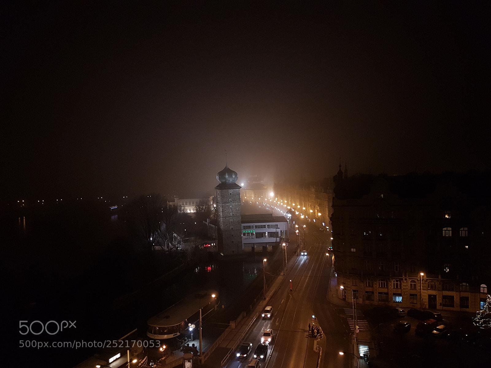 Samsung Galaxy S7 Edge sample photo. Night prague photography