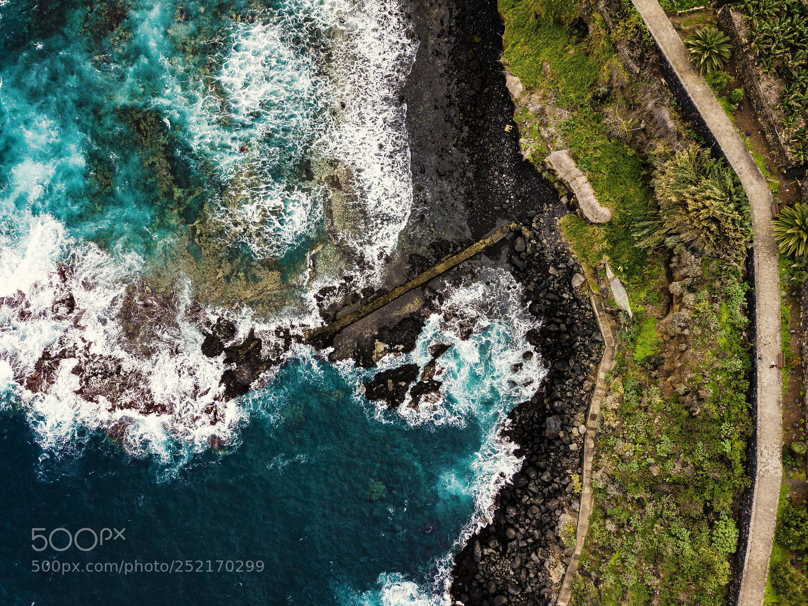 DJI FC220 sample photo. La palma- charco azul photography
