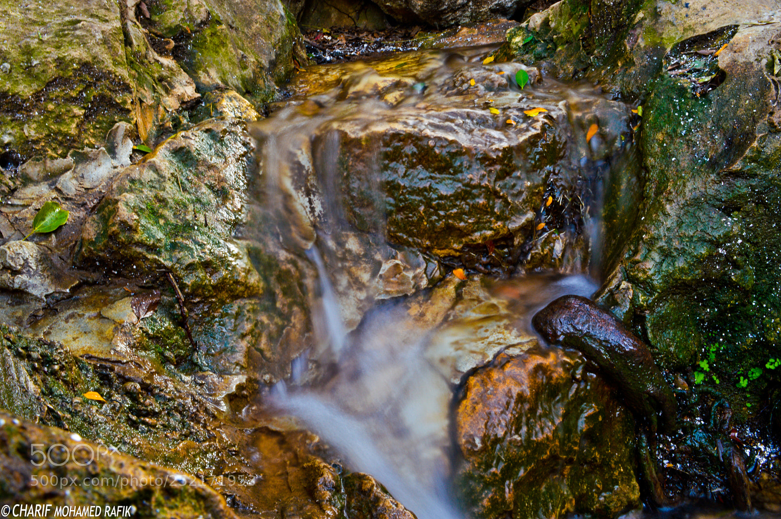 Nikon D3200 sample photo. Littel waterfall photography