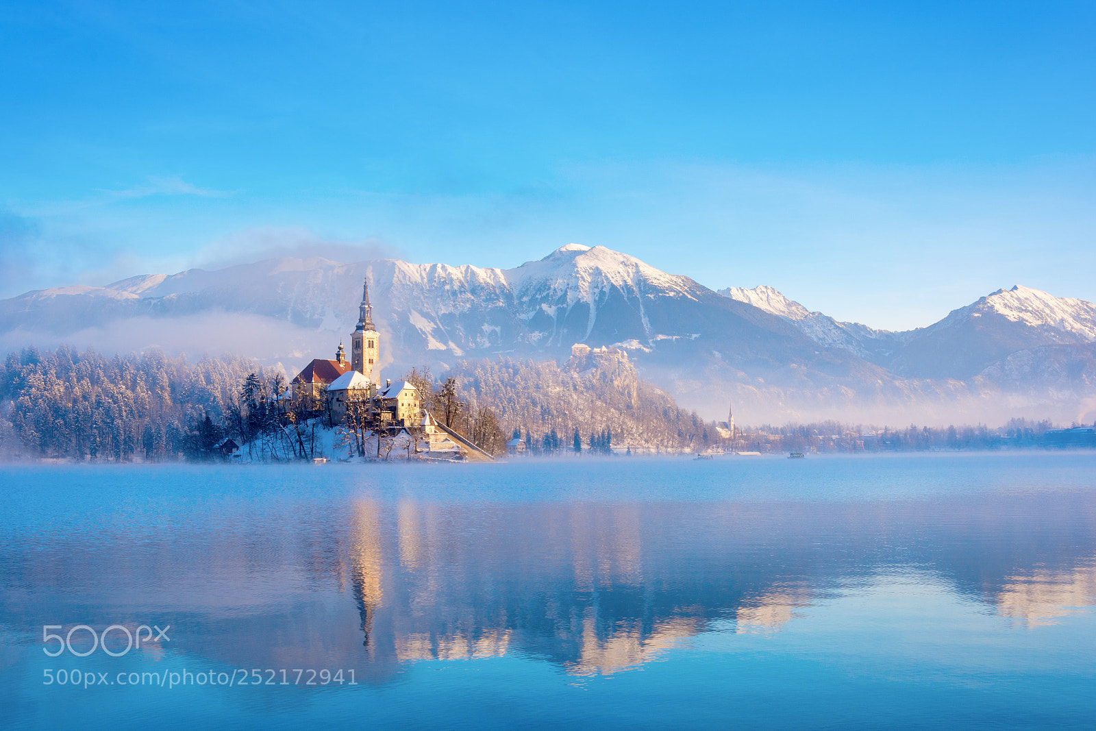 Nikon D7100 sample photo. Bled island and mountains photography