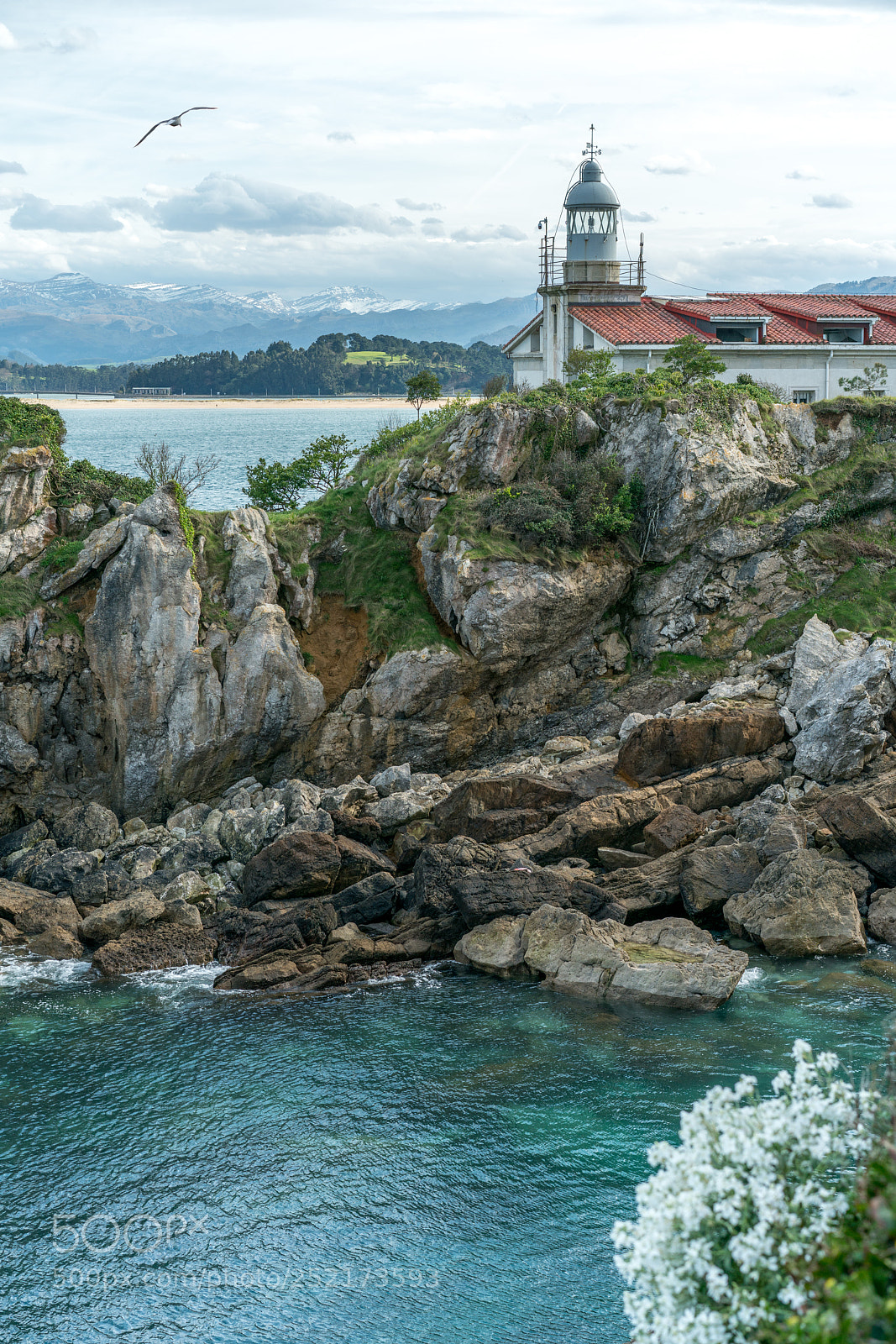 Sony a7R II sample photo. Santander lighthouse photography