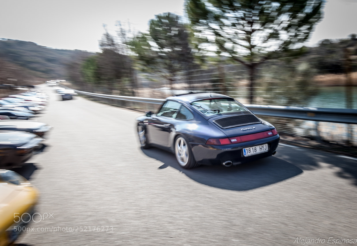 Canon EOS 5D Mark II sample photo. Porsche 993 speeeed photography