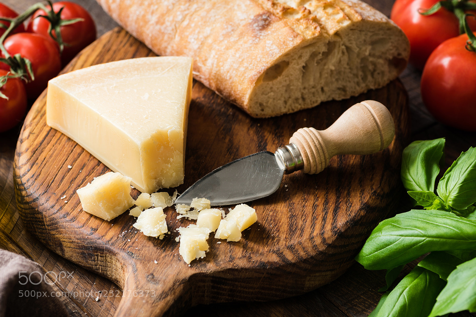 Nikon D810 sample photo. Parmesan cheese and fresh photography