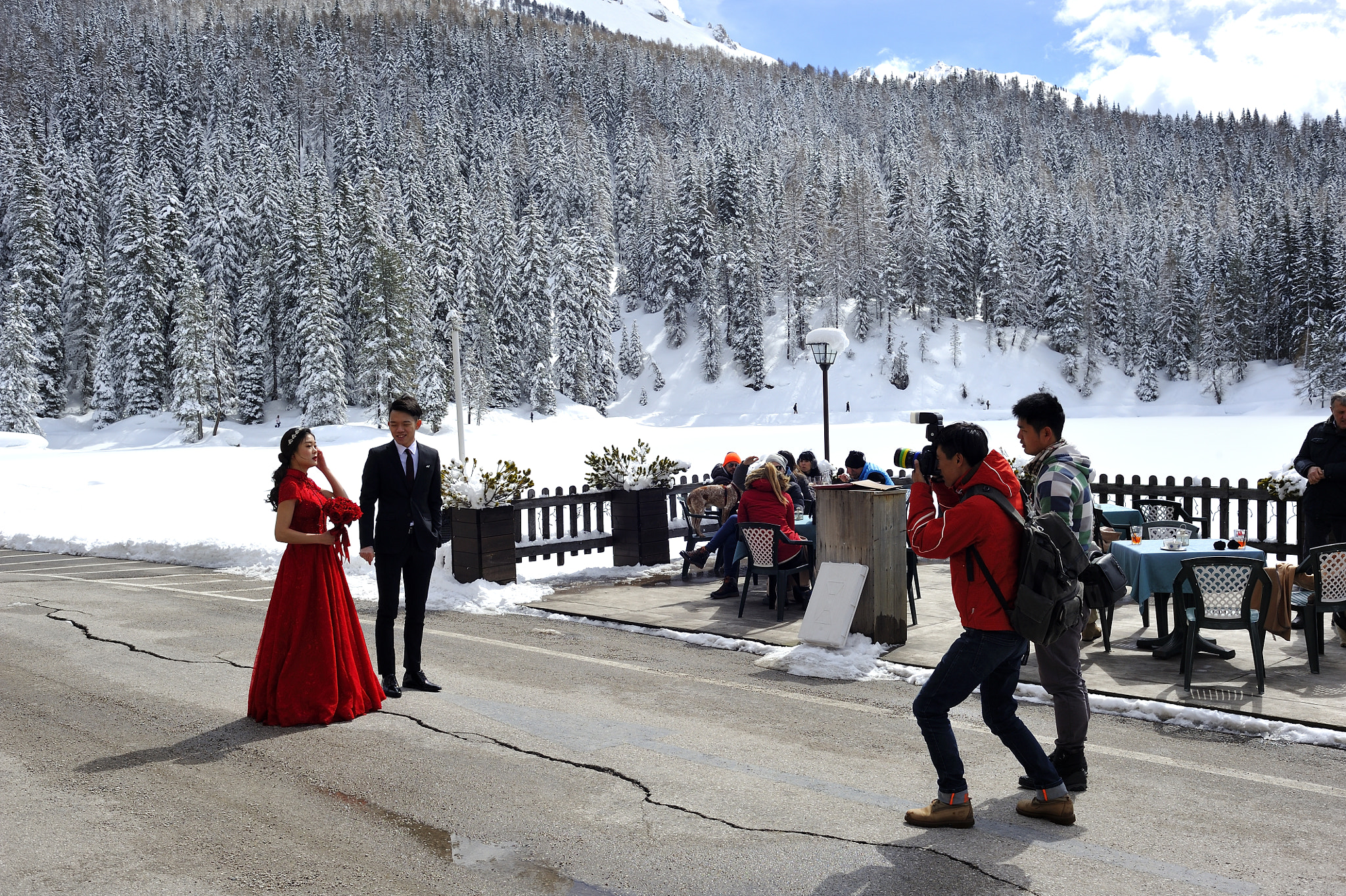 Nikon D3 sample photo. Chinese wedding photography