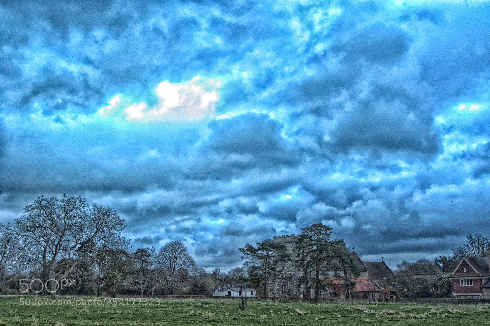 Nikon D7100 sample photo. Goring church high key photography