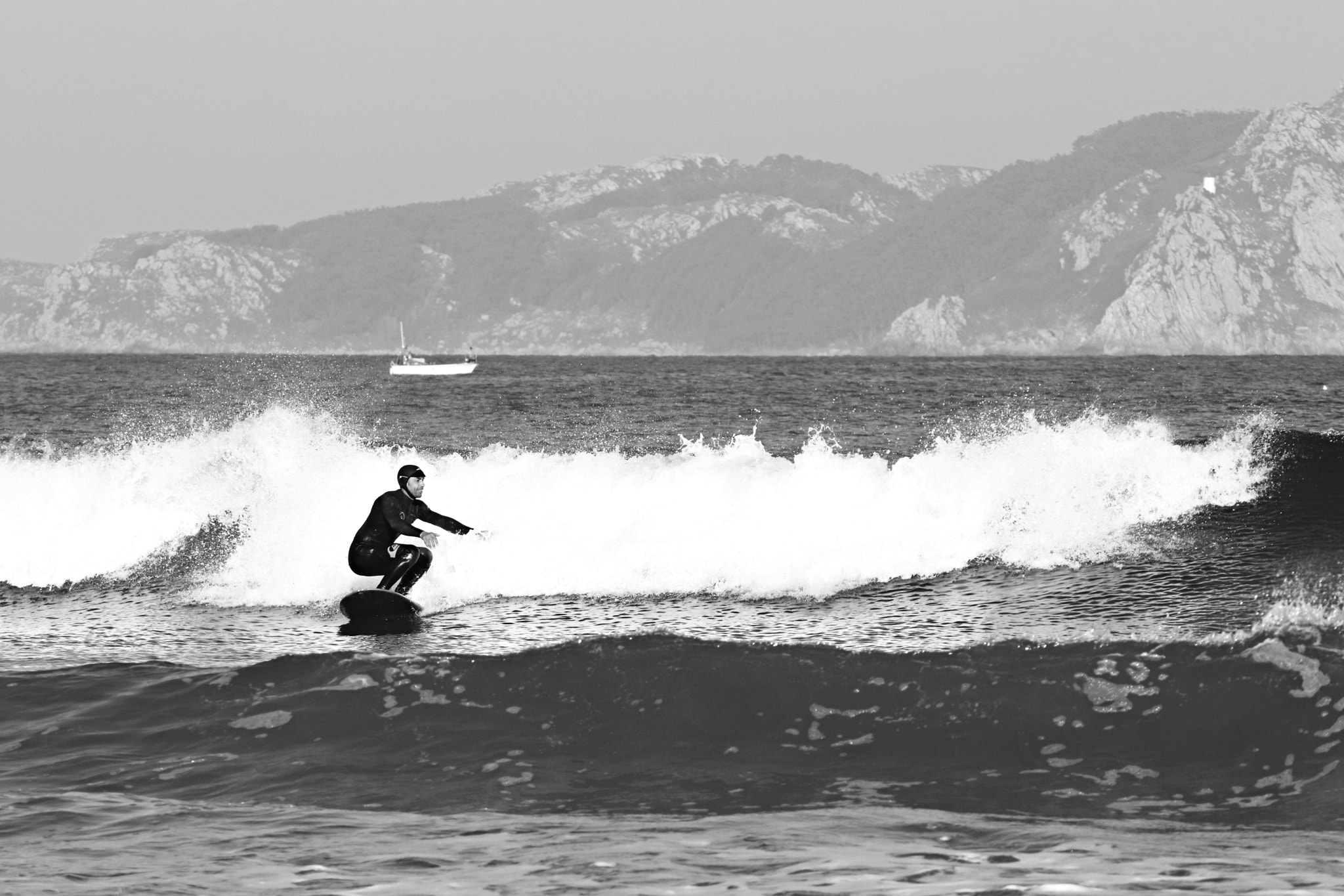 Canon EF-S 55-250mm F4-5.6 IS sample photo. Surf photography
