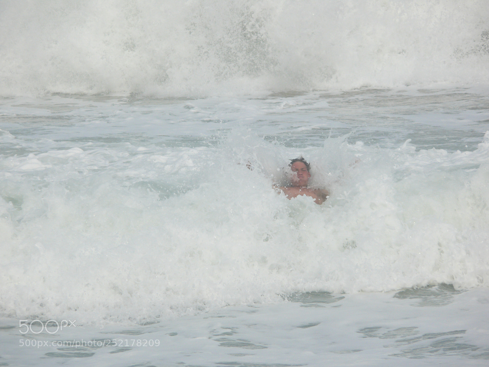 Panasonic DMC-FZ50 sample photo. Waves photography