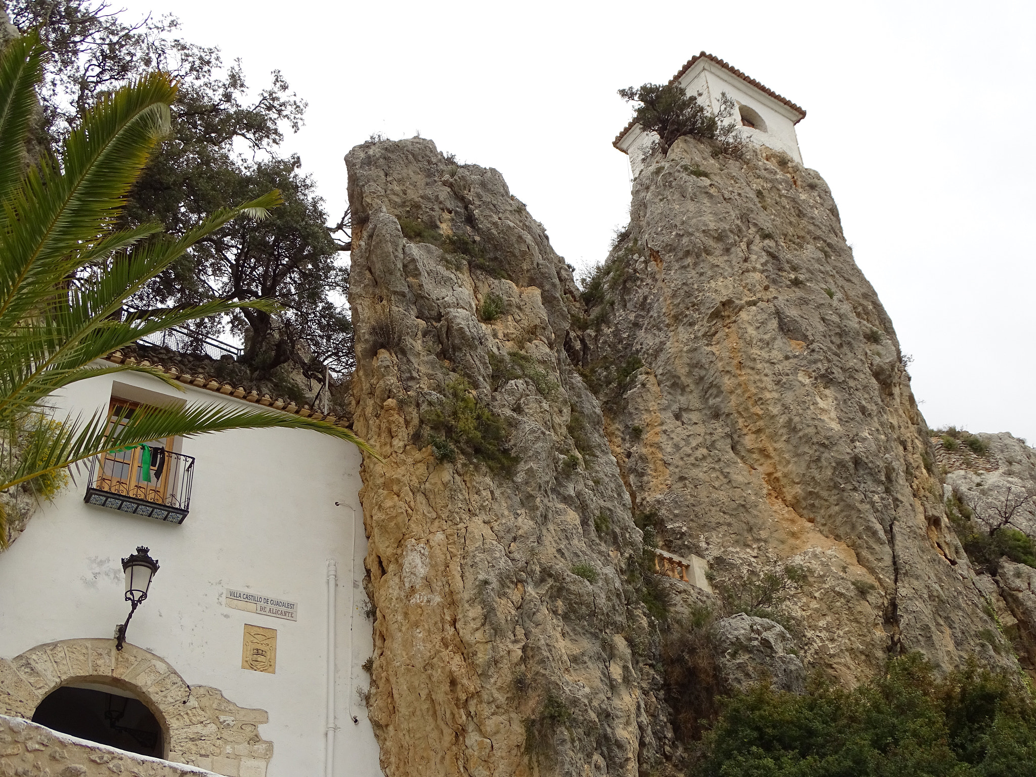 Sony Cyber-shot DSC-HX350 sample photo. Villa castillo de guadalest photography