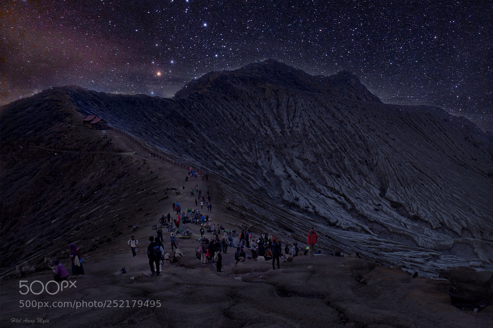 Fujifilm X-E2S sample photo. Mount ijen, indonesia photography