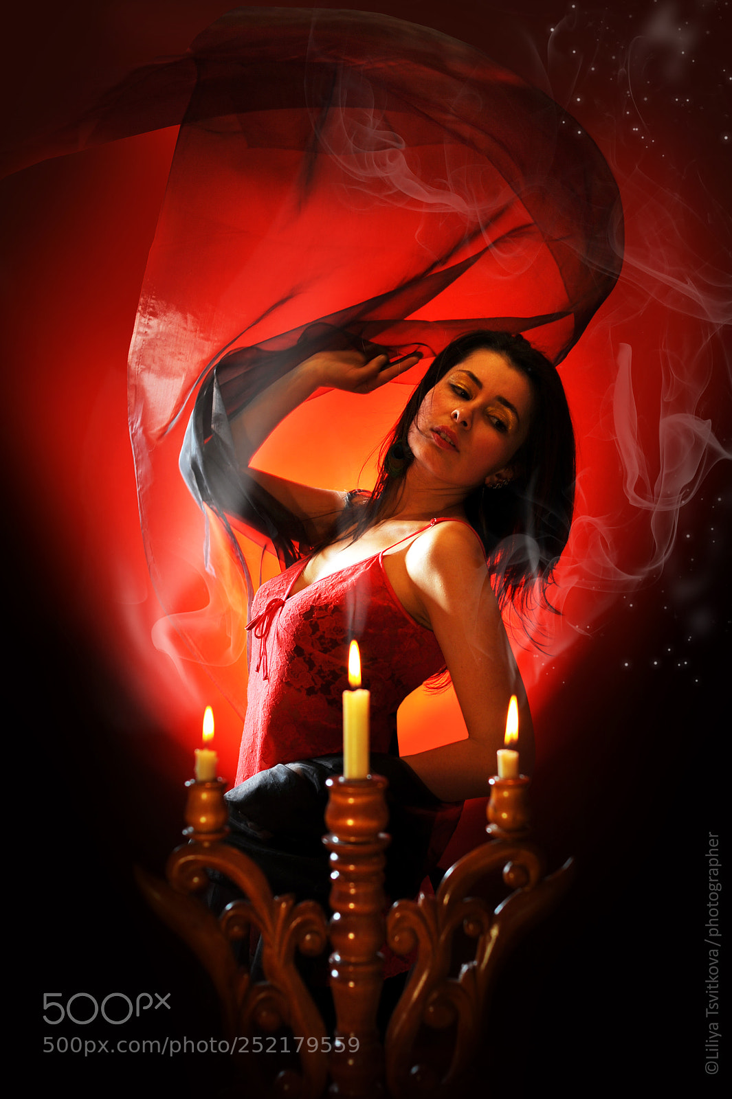 Nikon D700 sample photo. Candles photography