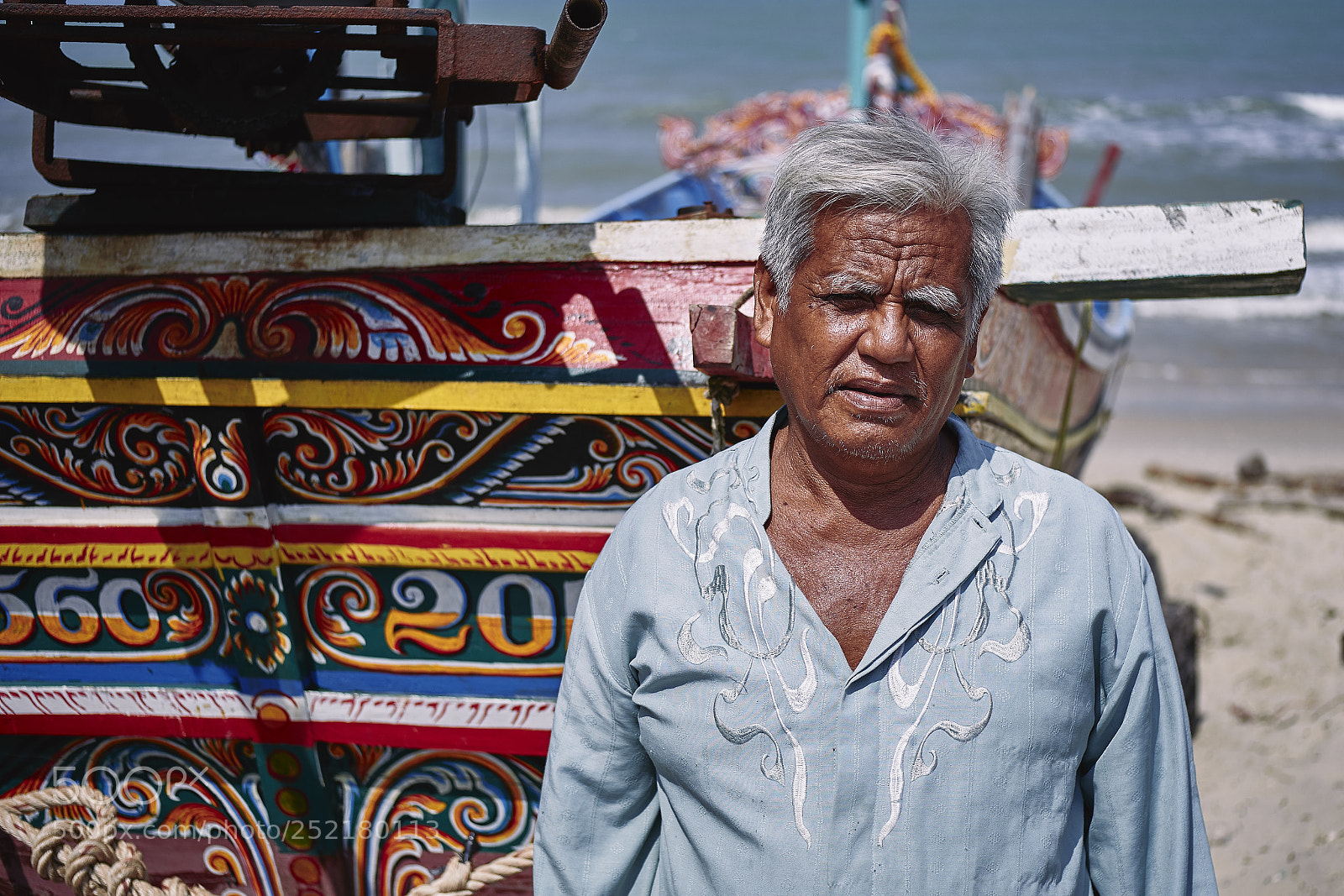 Sony a7 III sample photo. Old fisherman and his photography