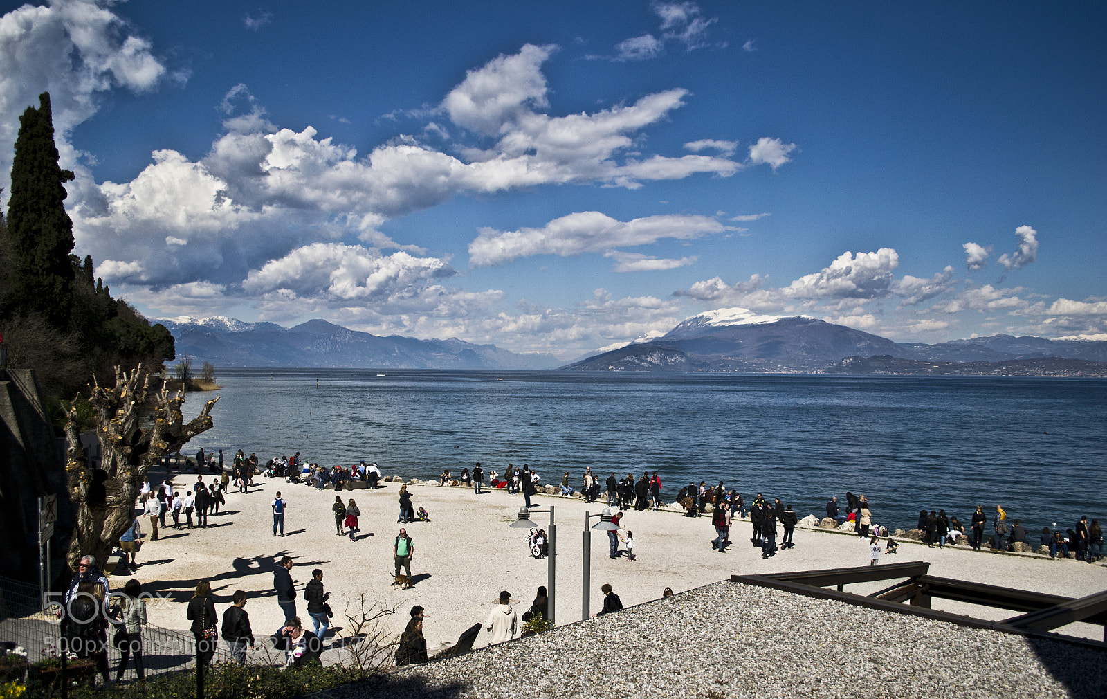 Nikon D3100 sample photo. Sirmione, peoplejam photography