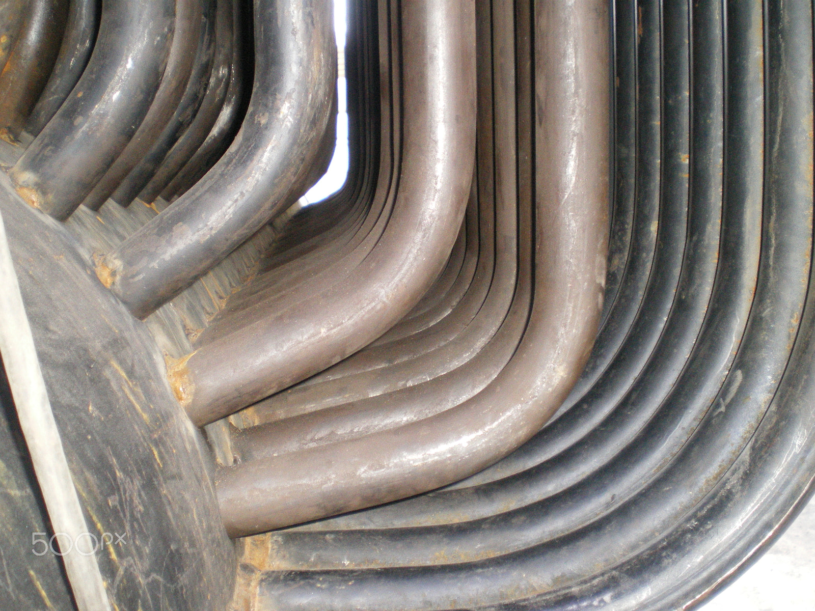 Pentax OPTIO M30 sample photo. Steam pipe photography