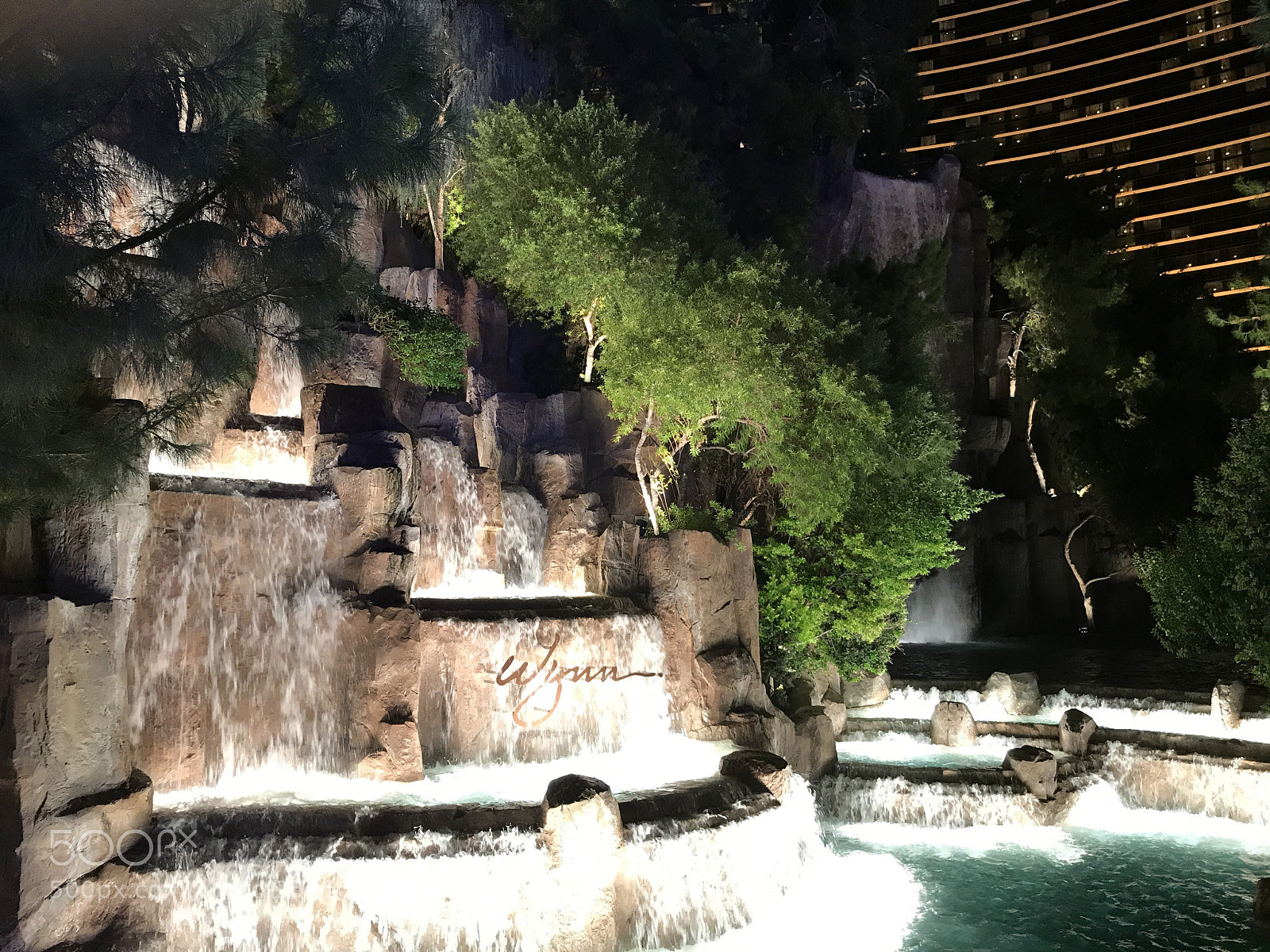 Apple iPhone 7 Plus sample photo. Wynn water fall photography