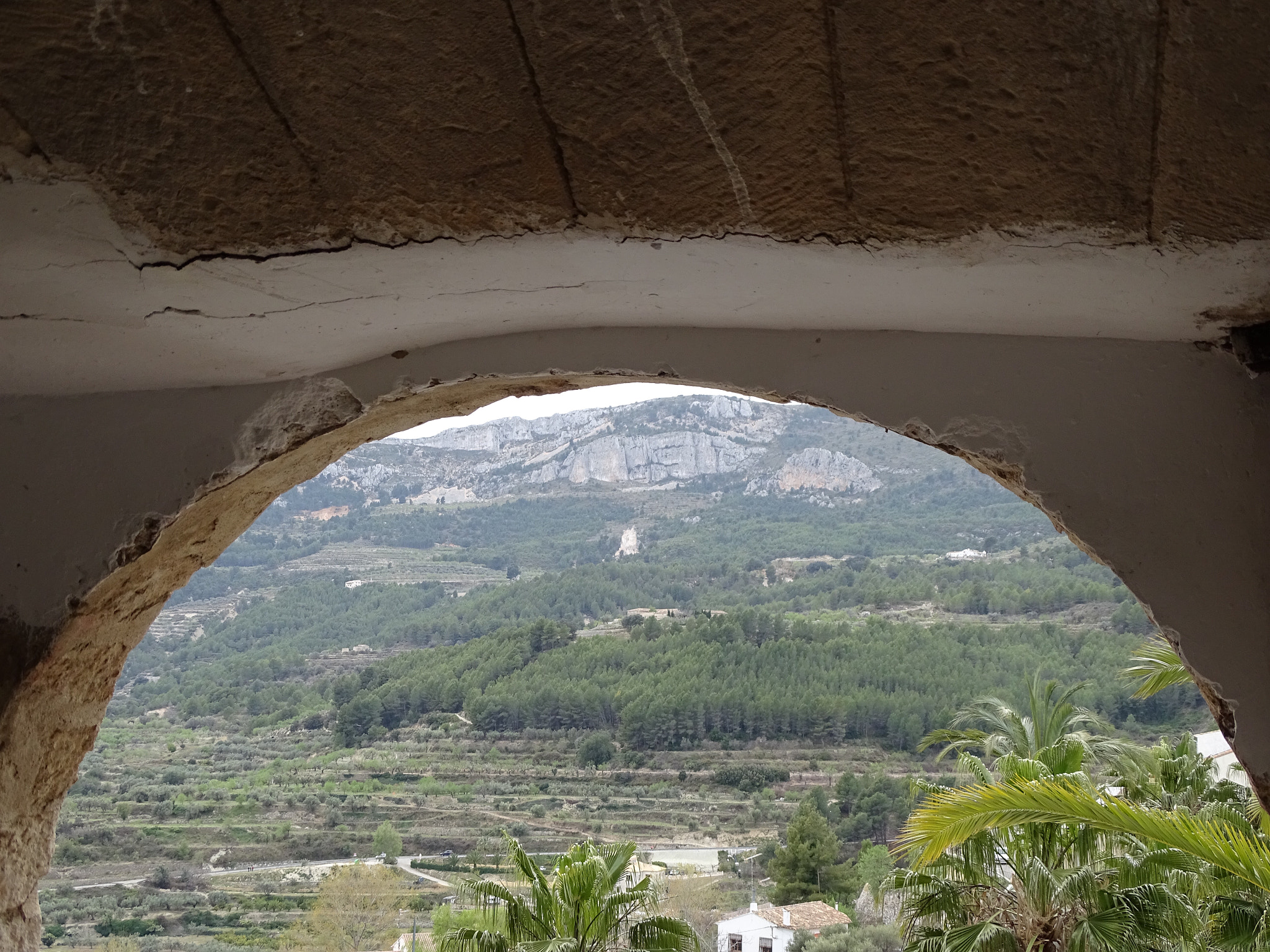 Sony Cyber-shot DSC-HX350 sample photo. Castillo de guadalest  photography