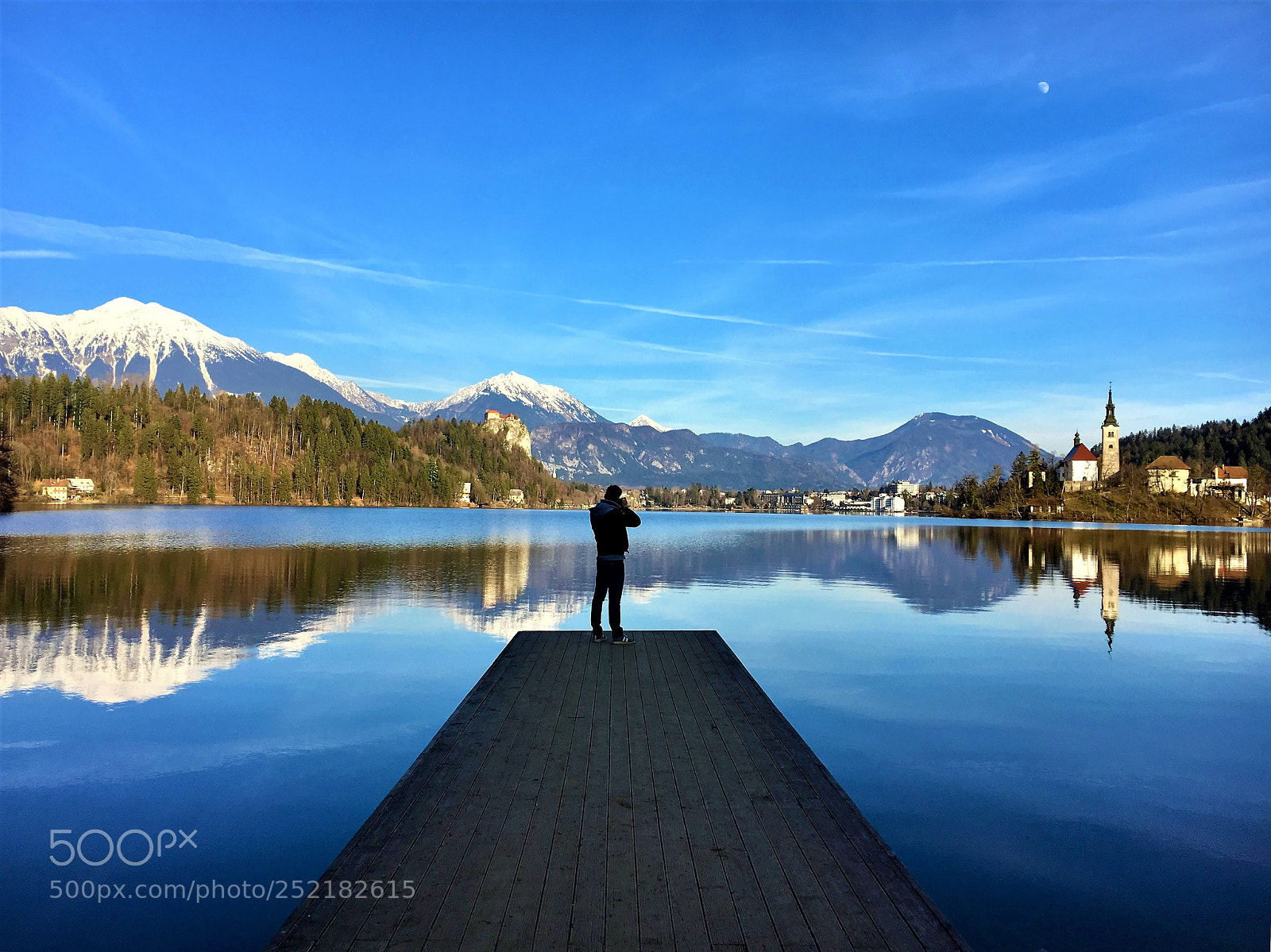 Apple iPhone 6s sample photo. Reflection on lake bled photography