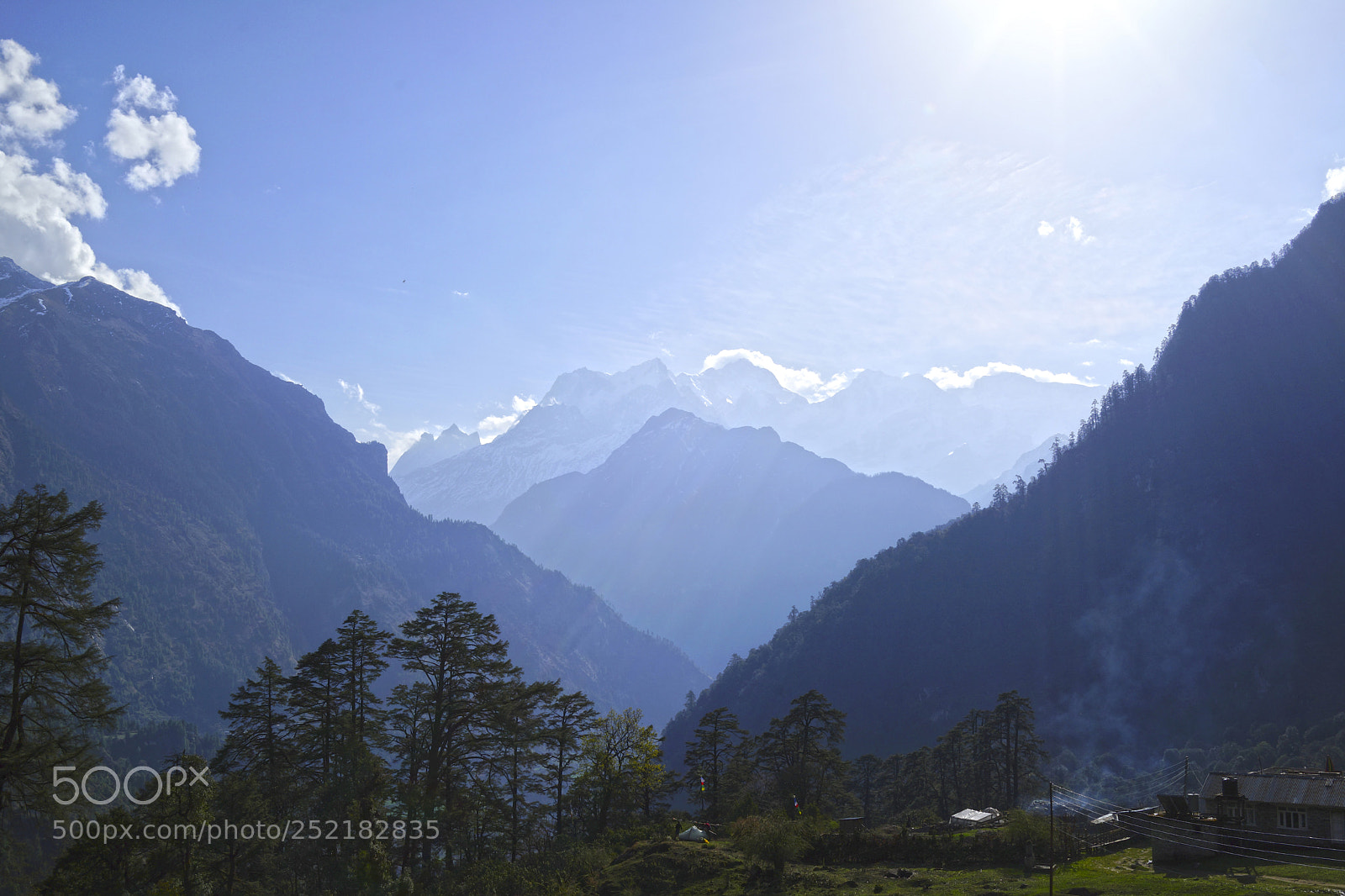 Sony Cyber-shot DSC-RX1 sample photo. View for manaslu from photography