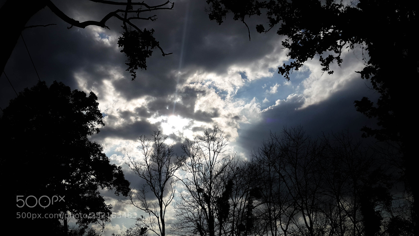 Samsung Galaxy S4 sample photo. Rain clouds photography