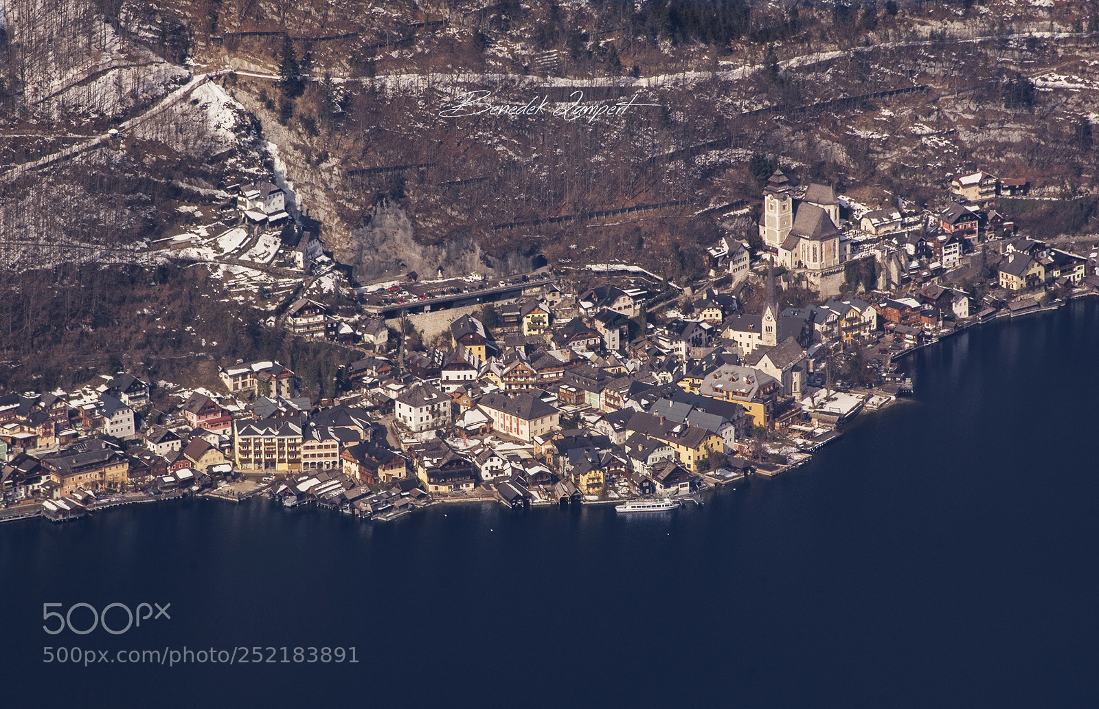 Nikon D7100 sample photo. Hallstatt from above photography