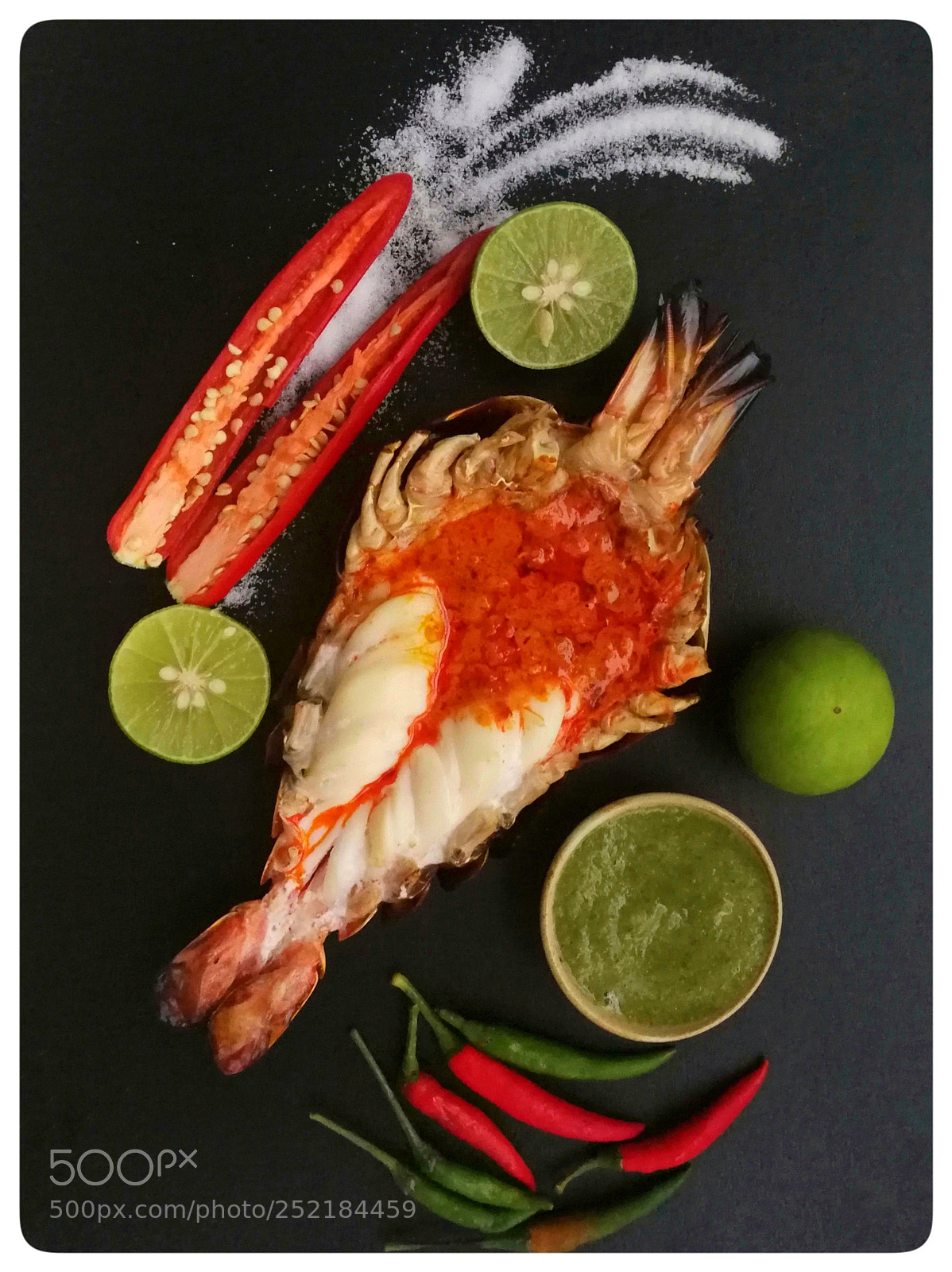 HUAWEI Mate 9 sample photo. Grilled giant river prawn photography