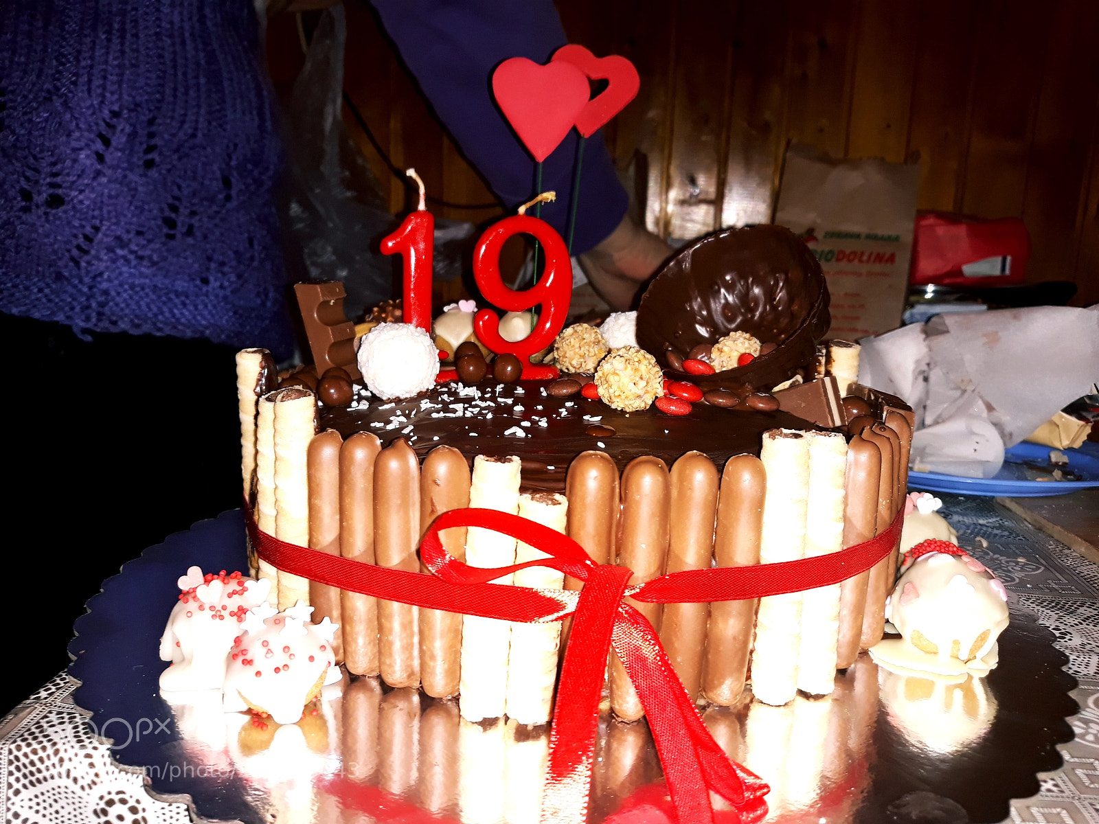 Samsung Galaxy J7 sample photo. Birthday cake photography