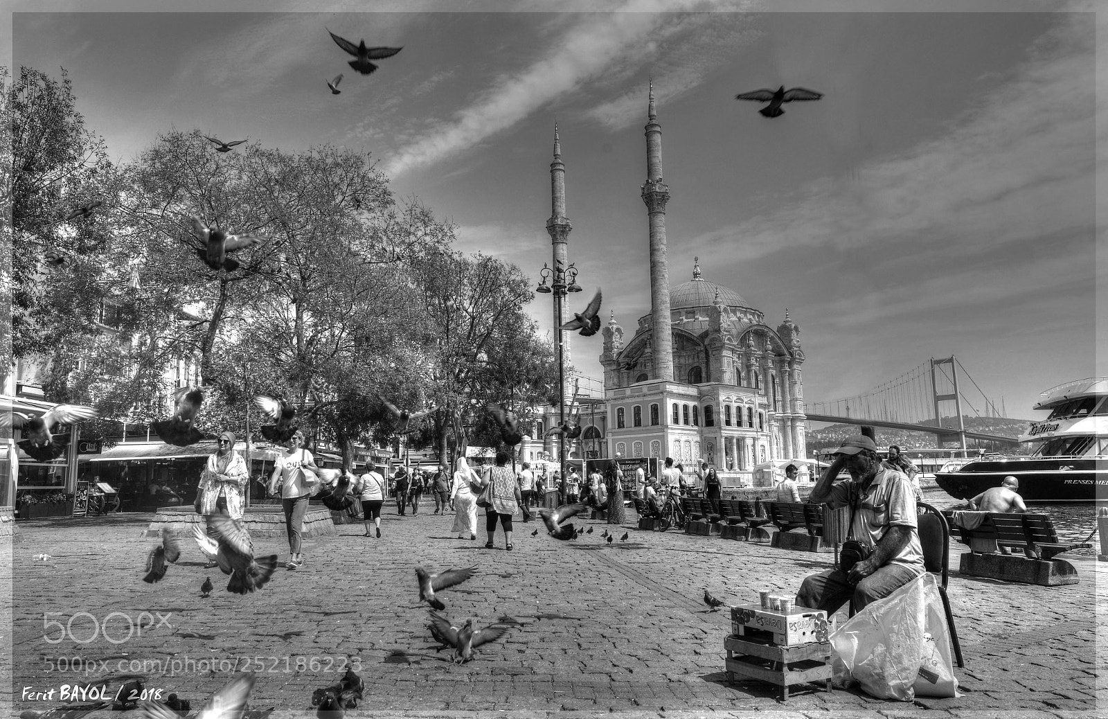 Nikon D500 sample photo. Ortaköy photography