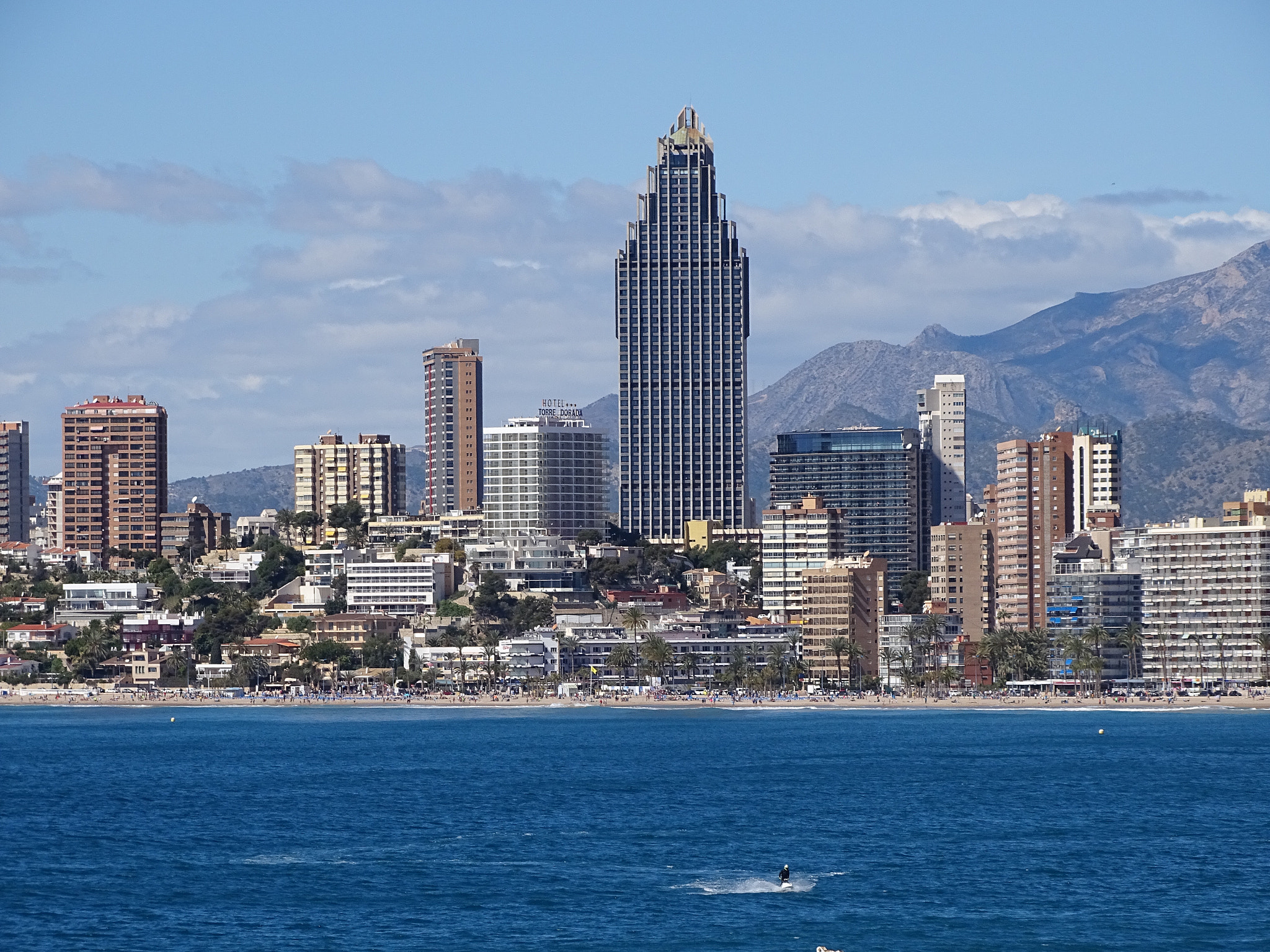 Sony Cyber-shot DSC-HX350 sample photo. Benidorm  photography